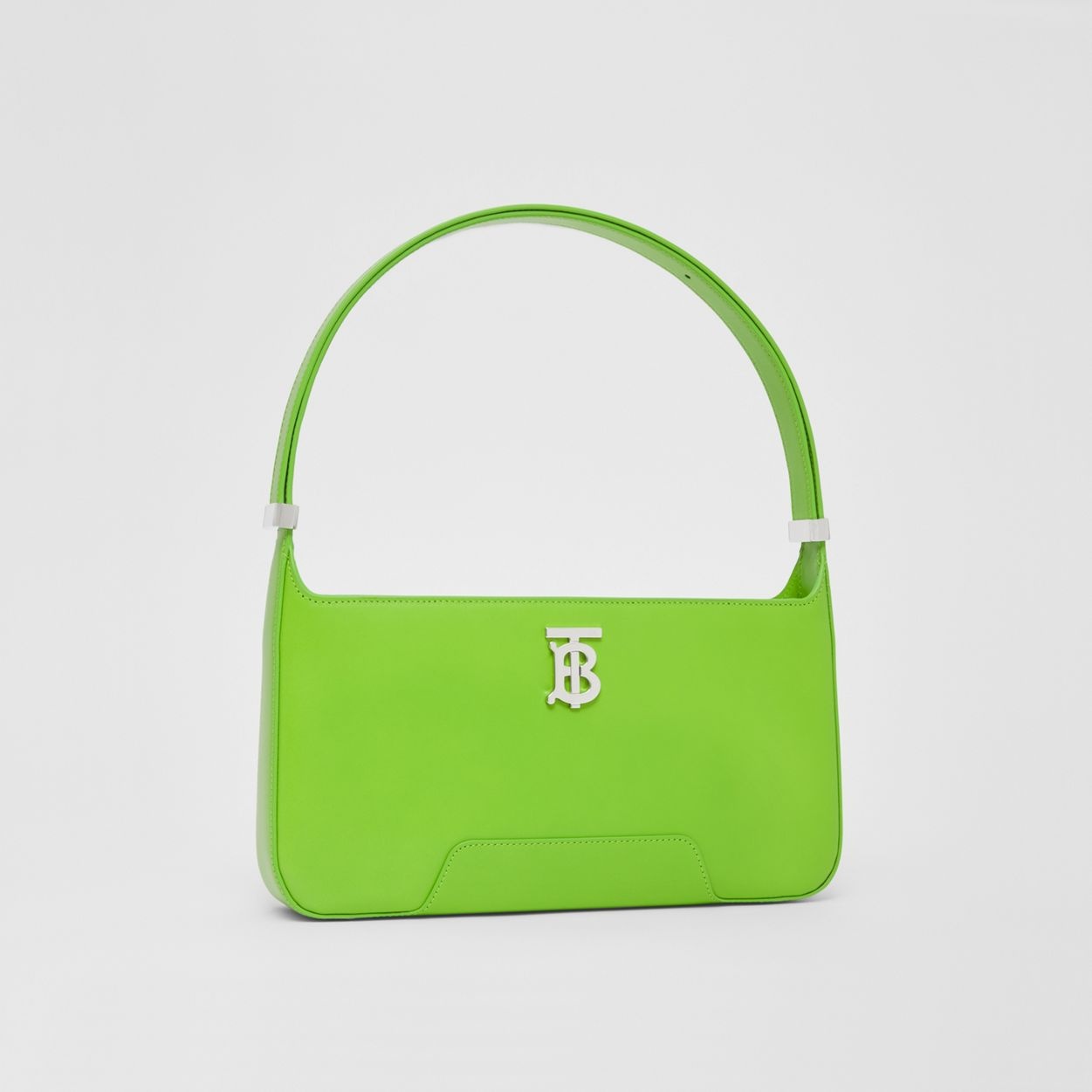 Leather TB Shoulder Bag - 7