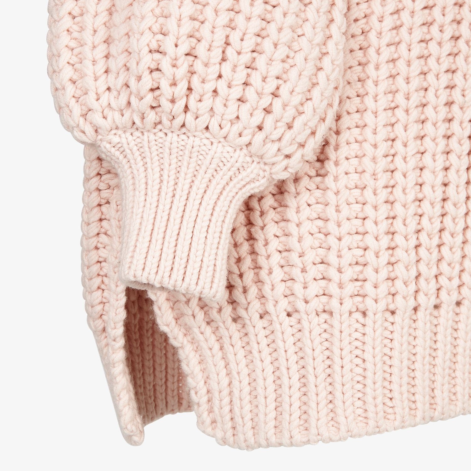 Pink wool sweater - 3