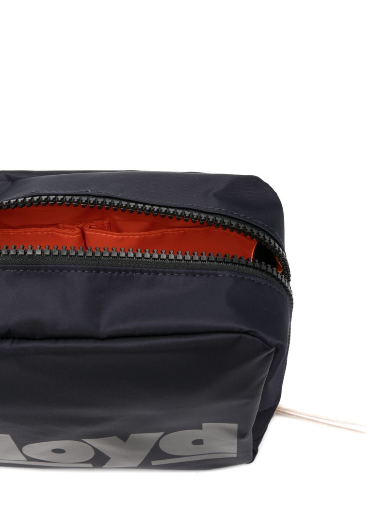 logo-print wash bag 3