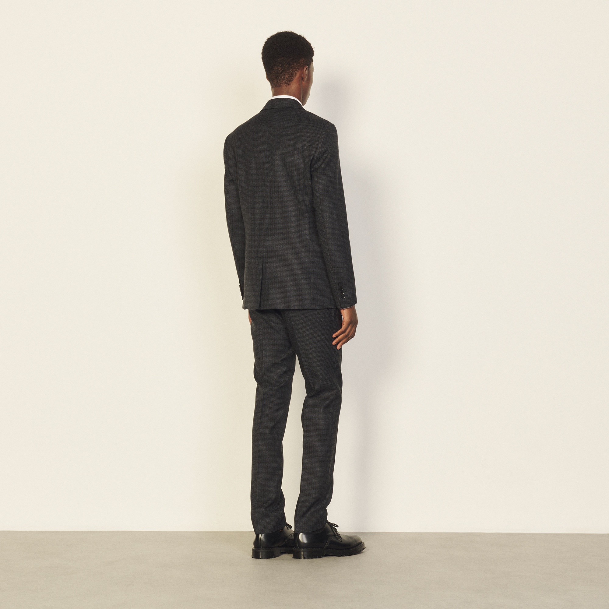 Virgin wool suit jacket - 3