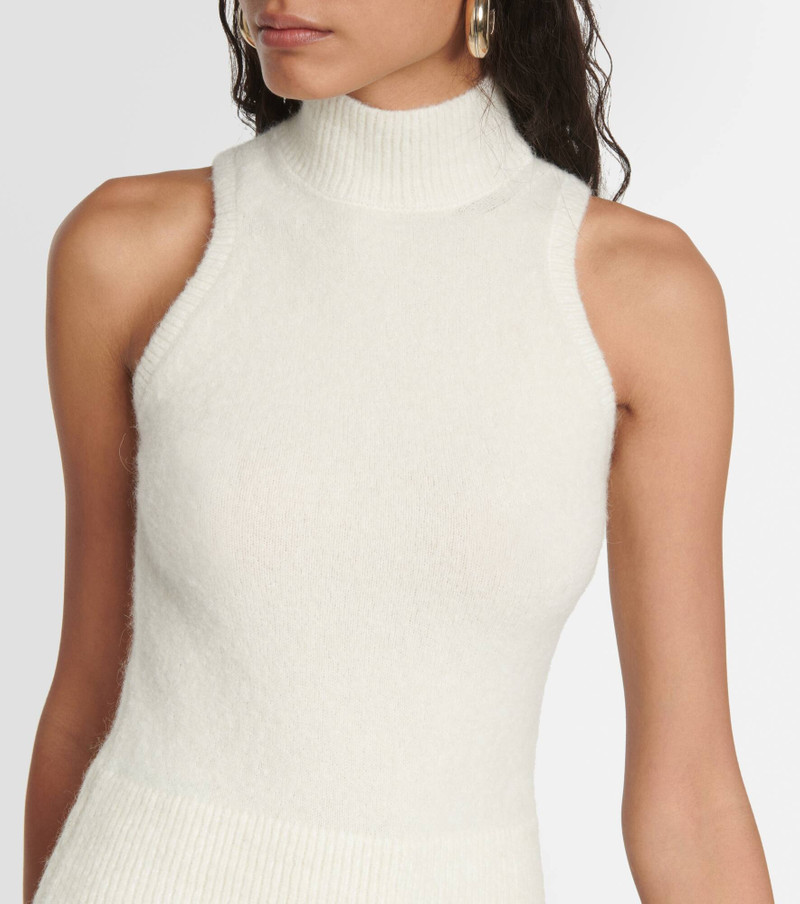 Alpaca-blend turtleneck top 4