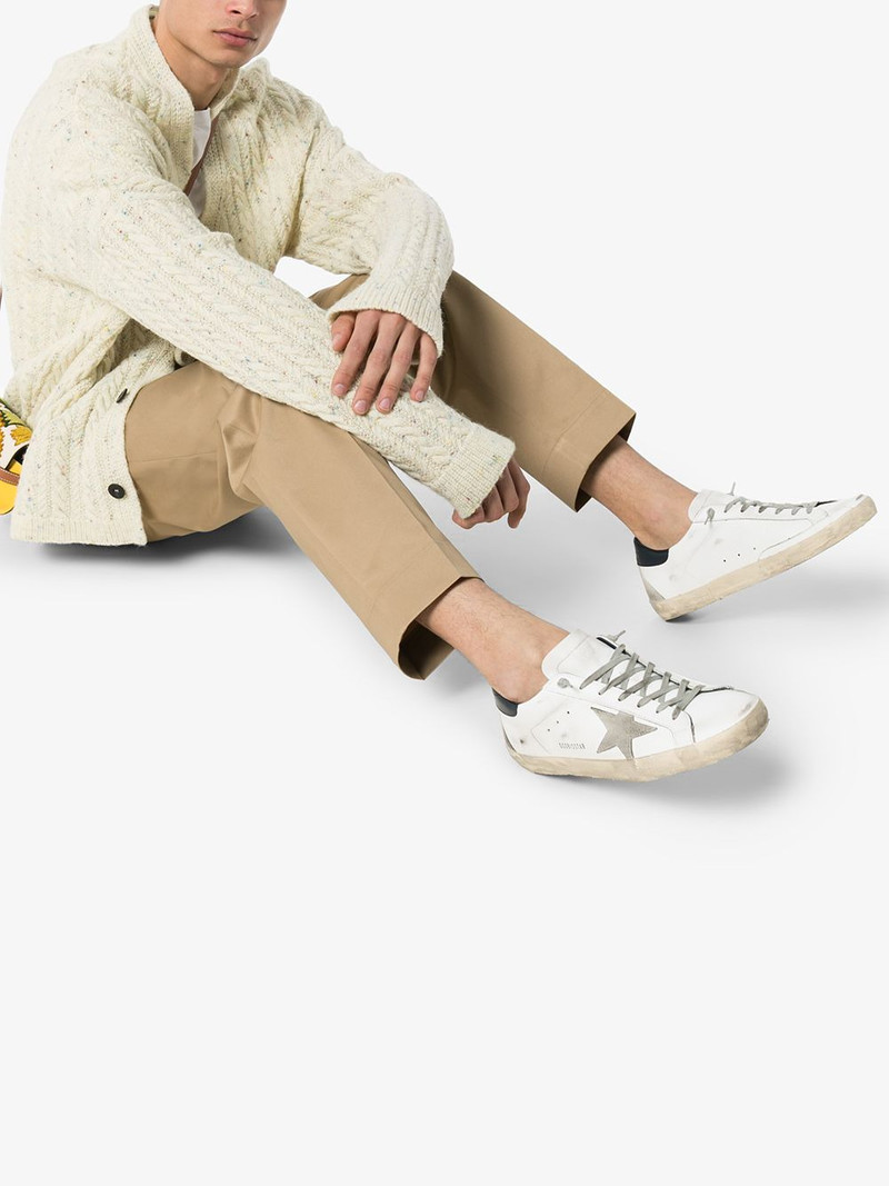 Golden Goose Super-Star distressed-effect sneakers outlook