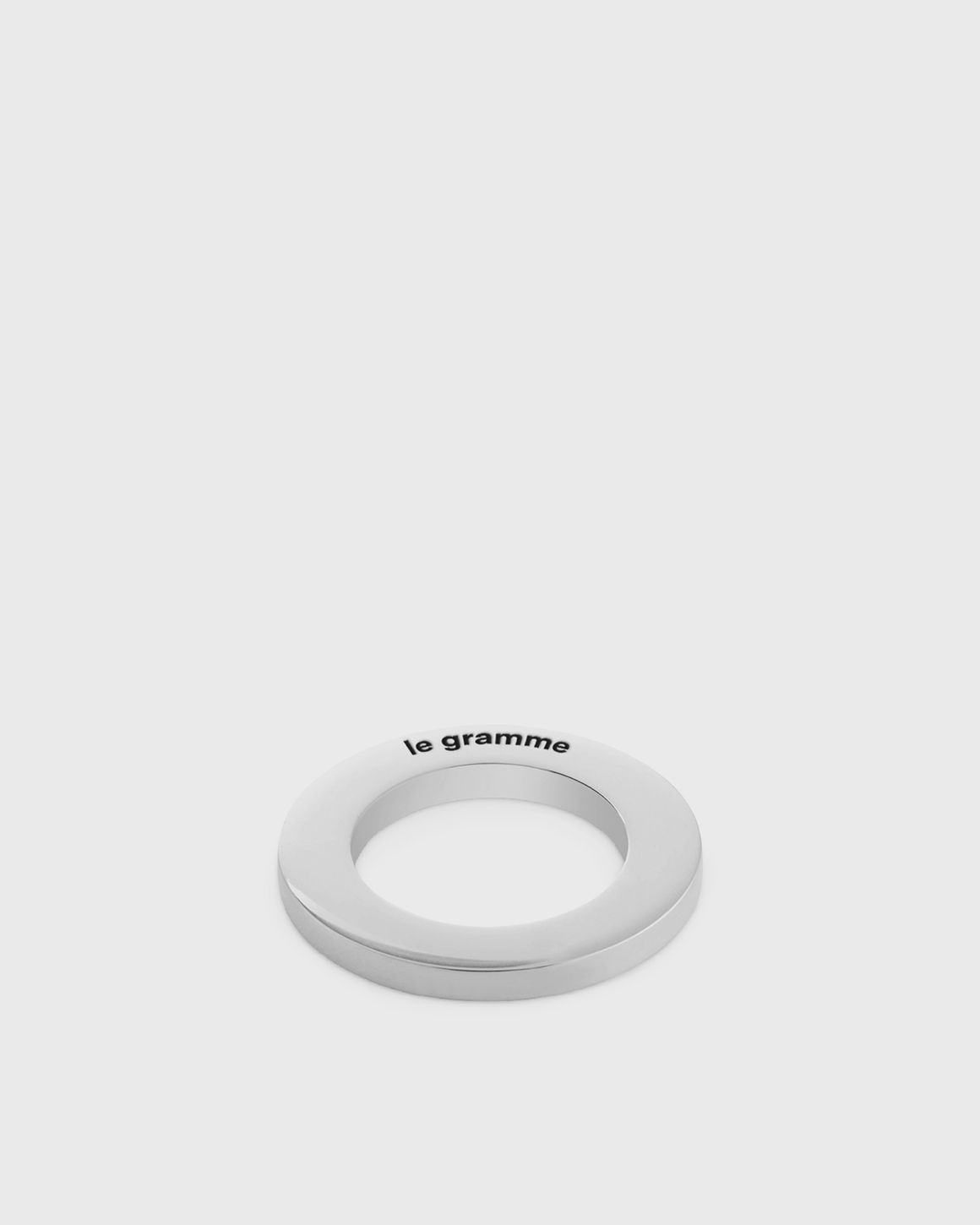 2.5g-polished sterling silver-round-necklace - 4