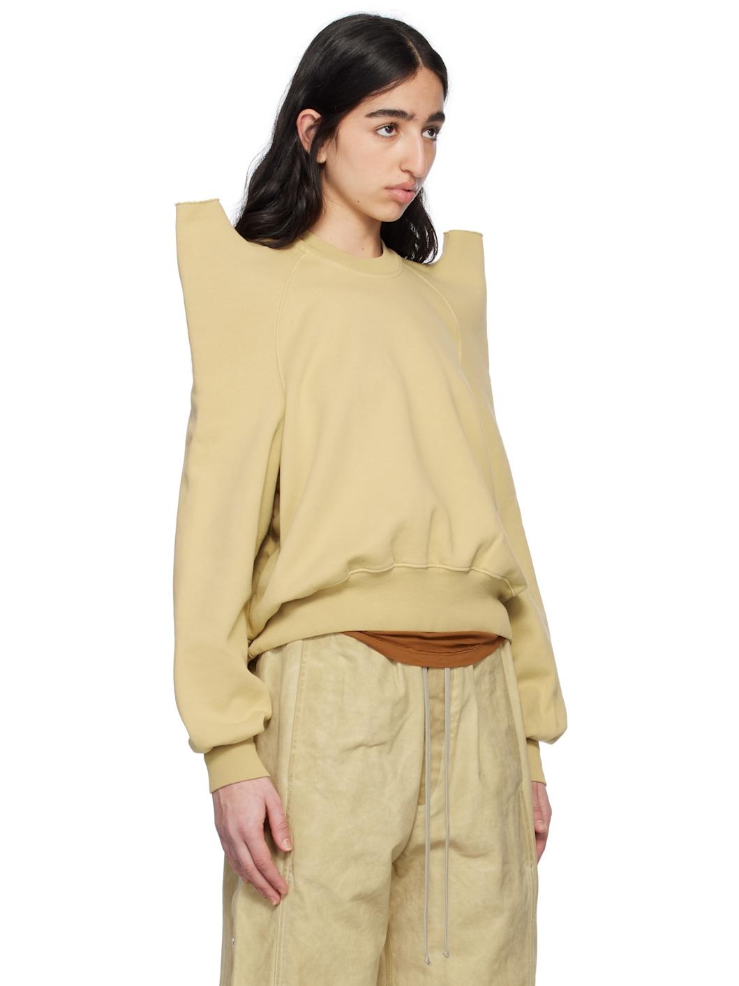 Beige Hollywood Tecsweat Sweatshirt - 2