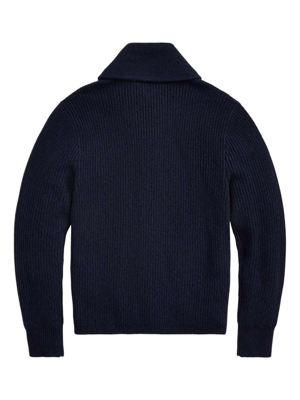 shawl-collar cardigan - 2