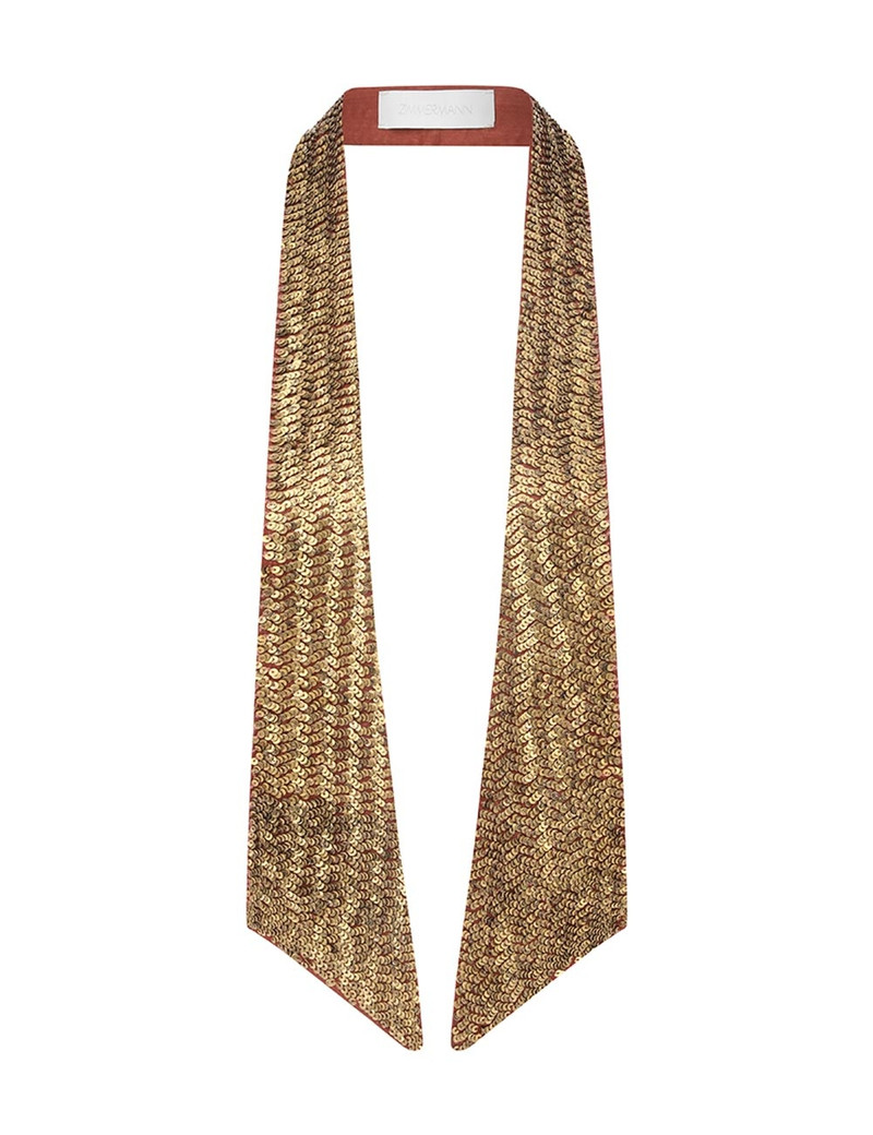 SEQUIN NECK SCARF 3