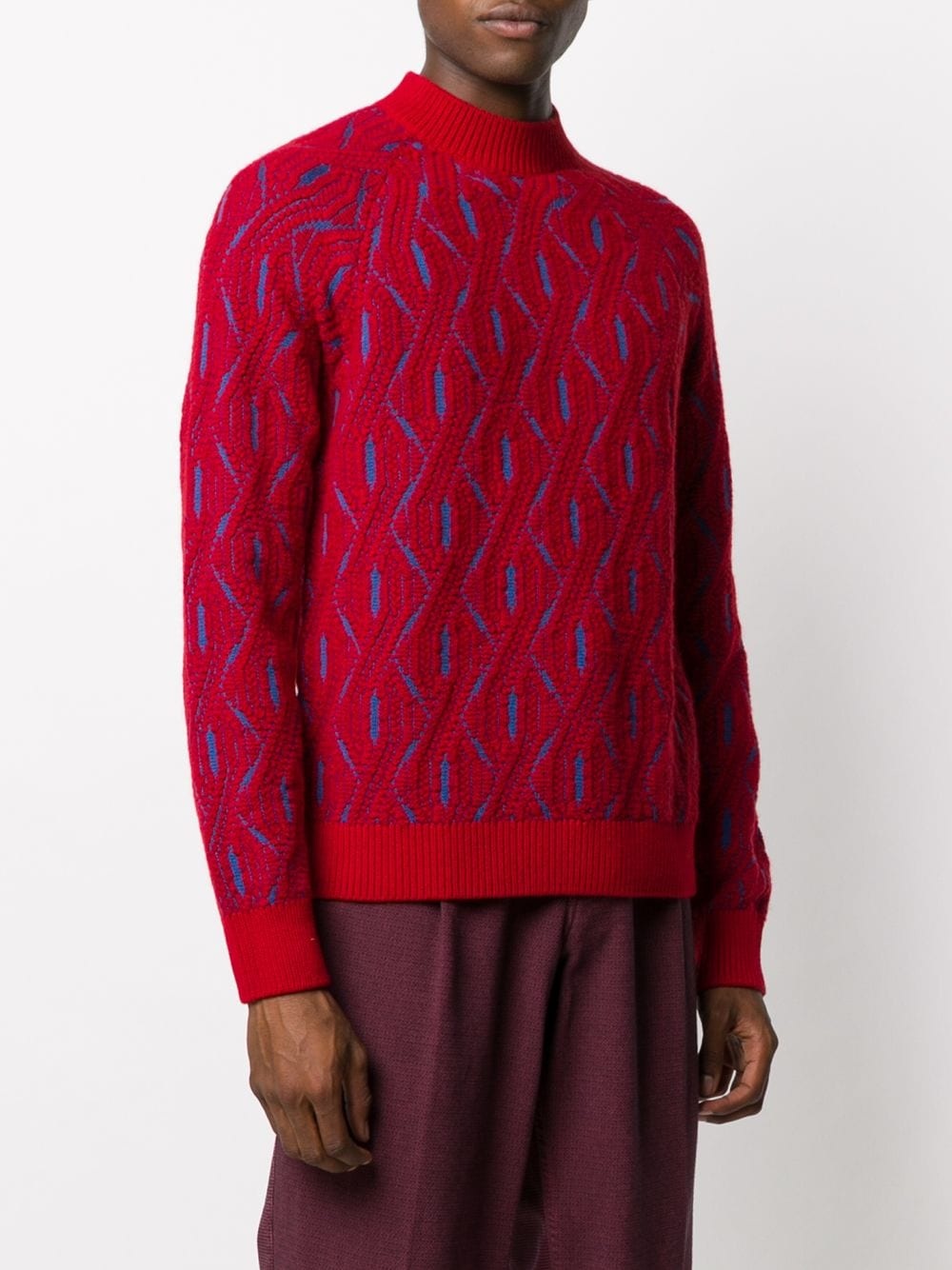 geometric pattern jumper - 3