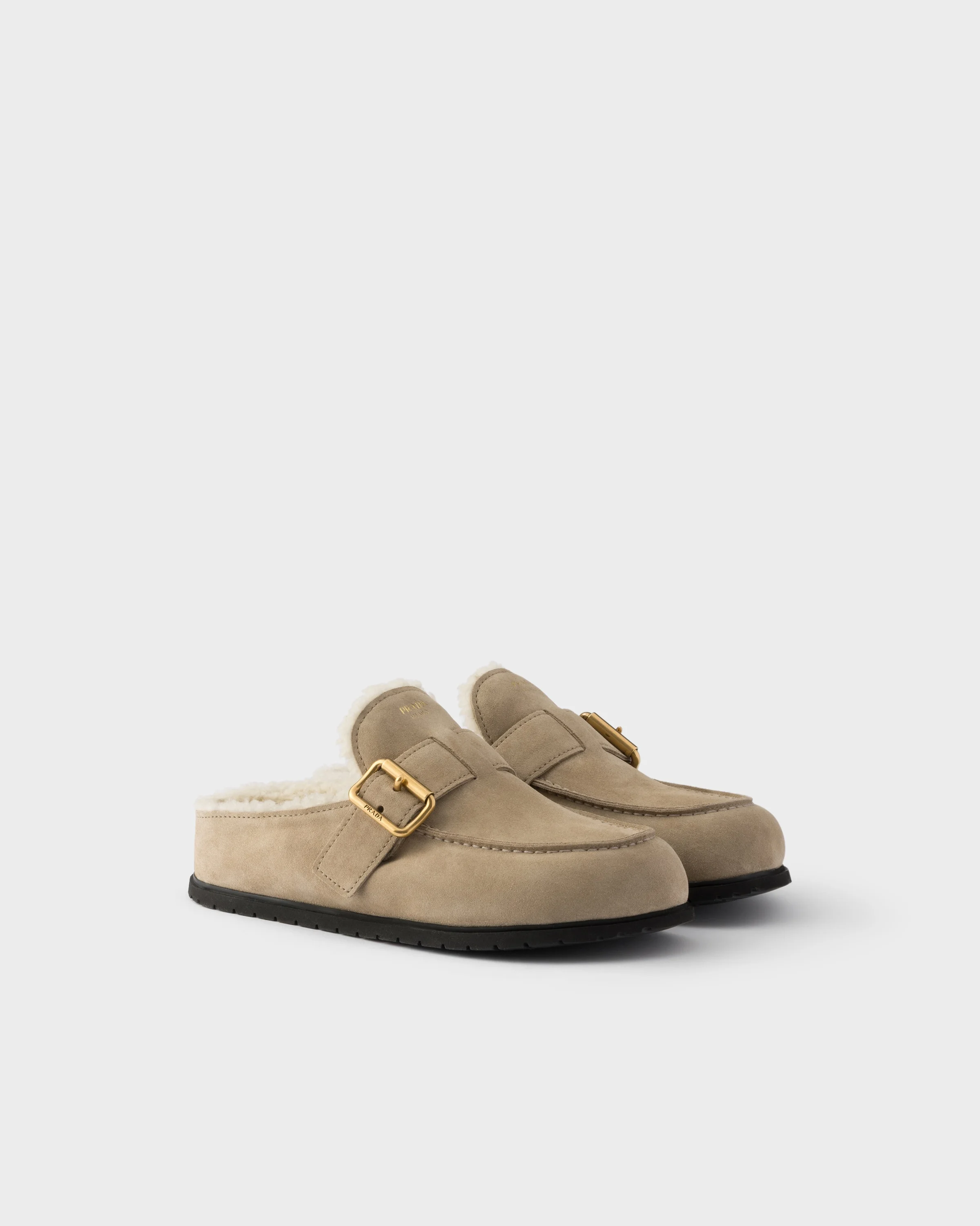 Suede mules - 1