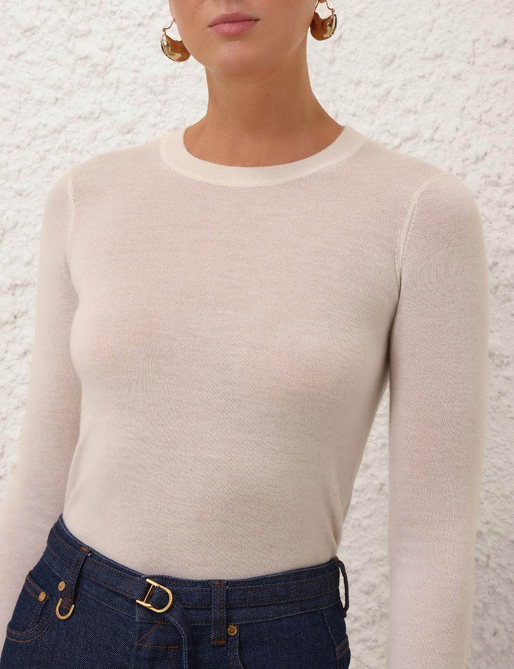 CLASSIC CREW NECK SWEATER - 5