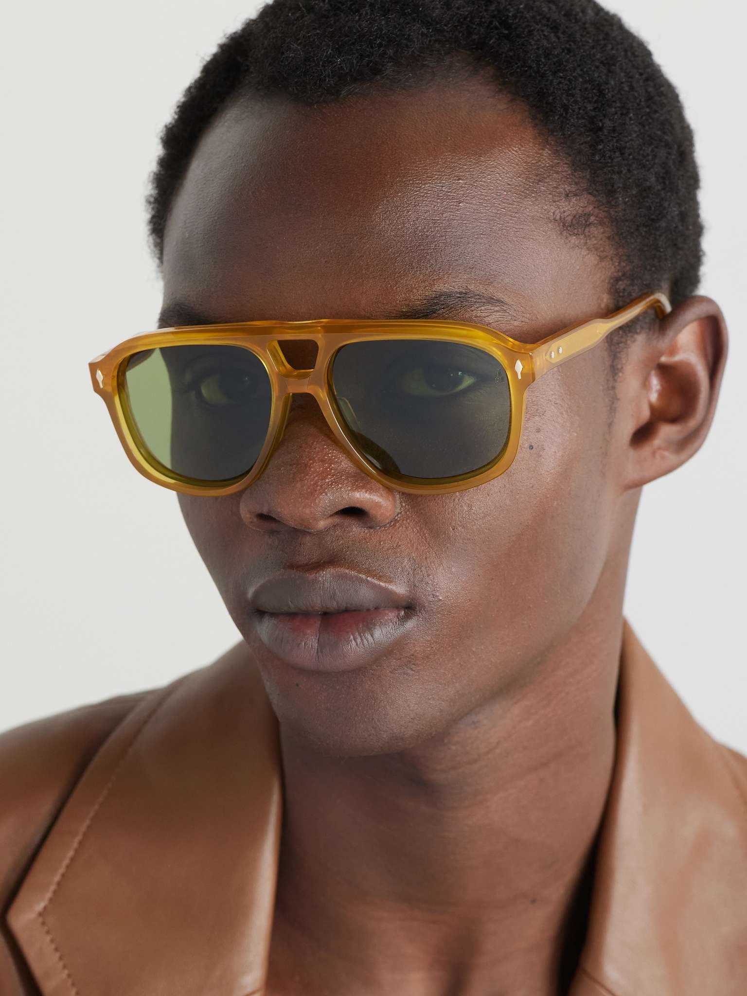 Leonard Aviator-Style Acetate Sunglasses - 2
