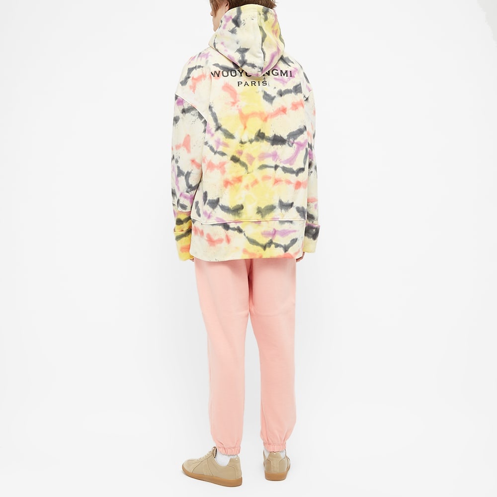 Wooyoungmi Tie Dye Back Logo Hoody - 6