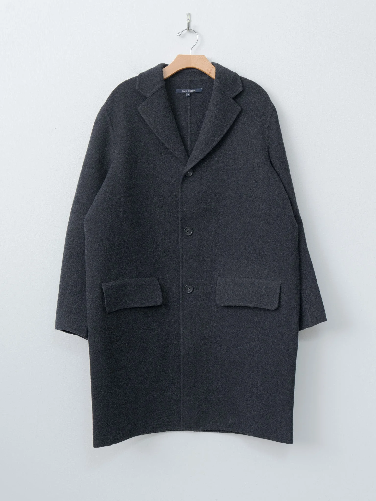 Cameron Coat - Charcoal - 1