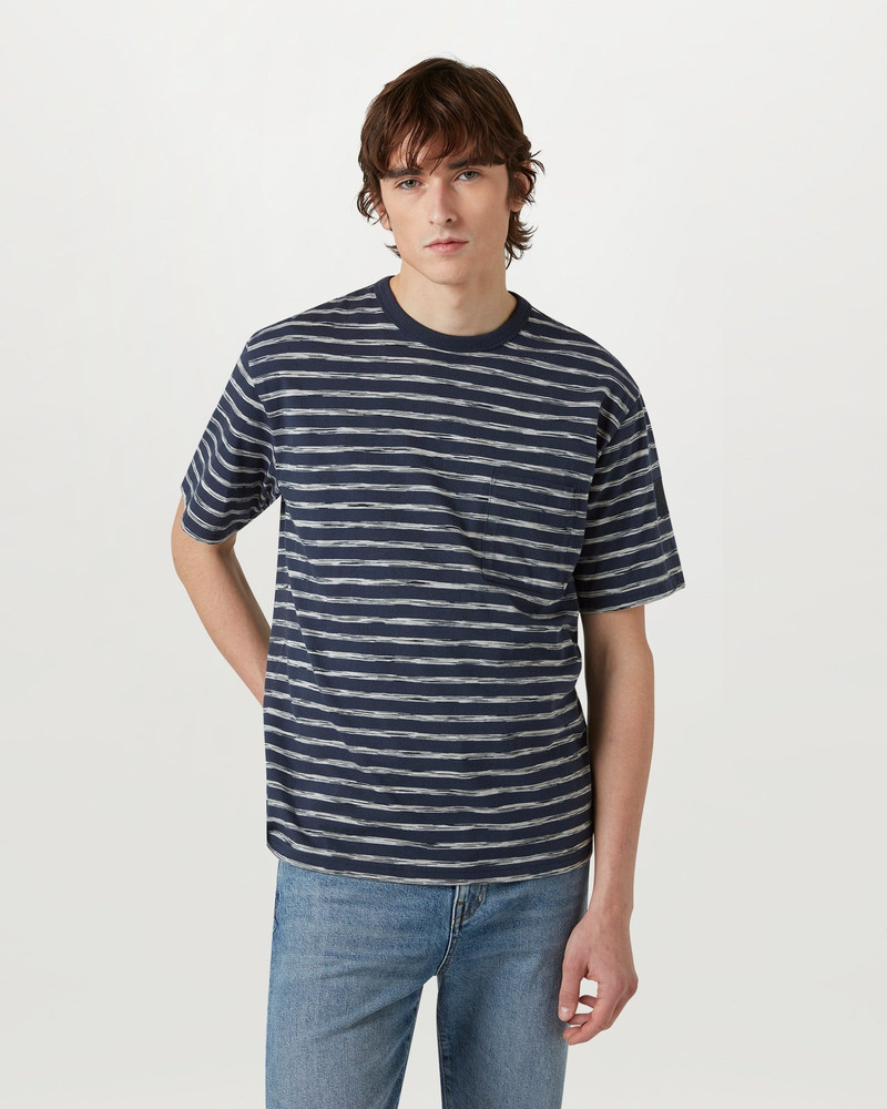 DRUM T-SHIRT- SURFLINE STRIPE 5