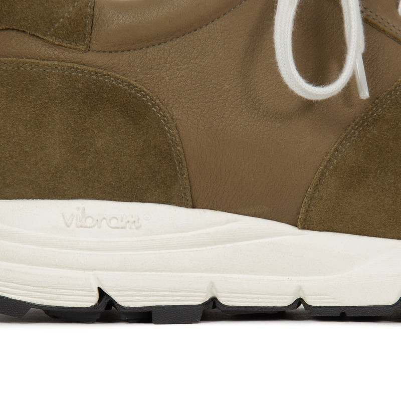 Sneaker - Avocado Janus Calf Suede 5