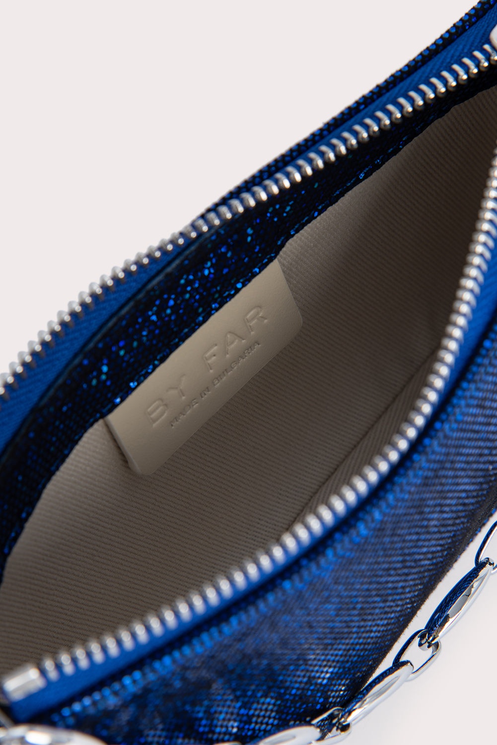 Mini Rachel Blue Disco Dot Leather - 7