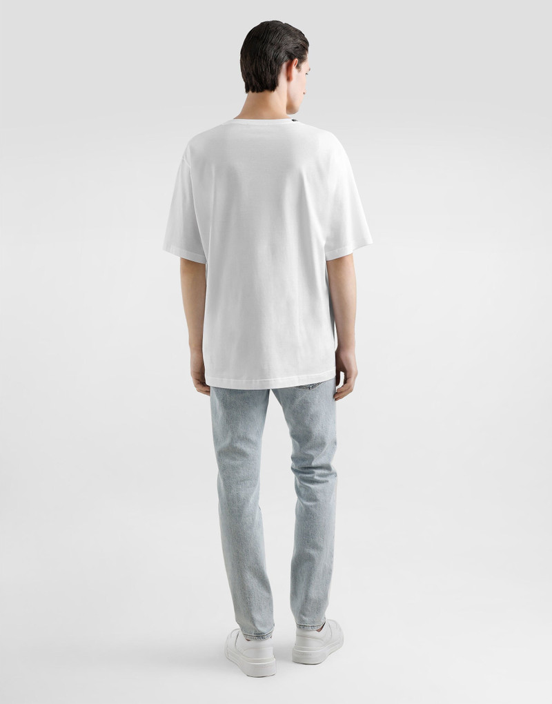 Slim-fit stretch cotton jeans with tag 3