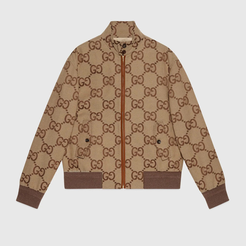 Jumbo GG canvas jacket 1