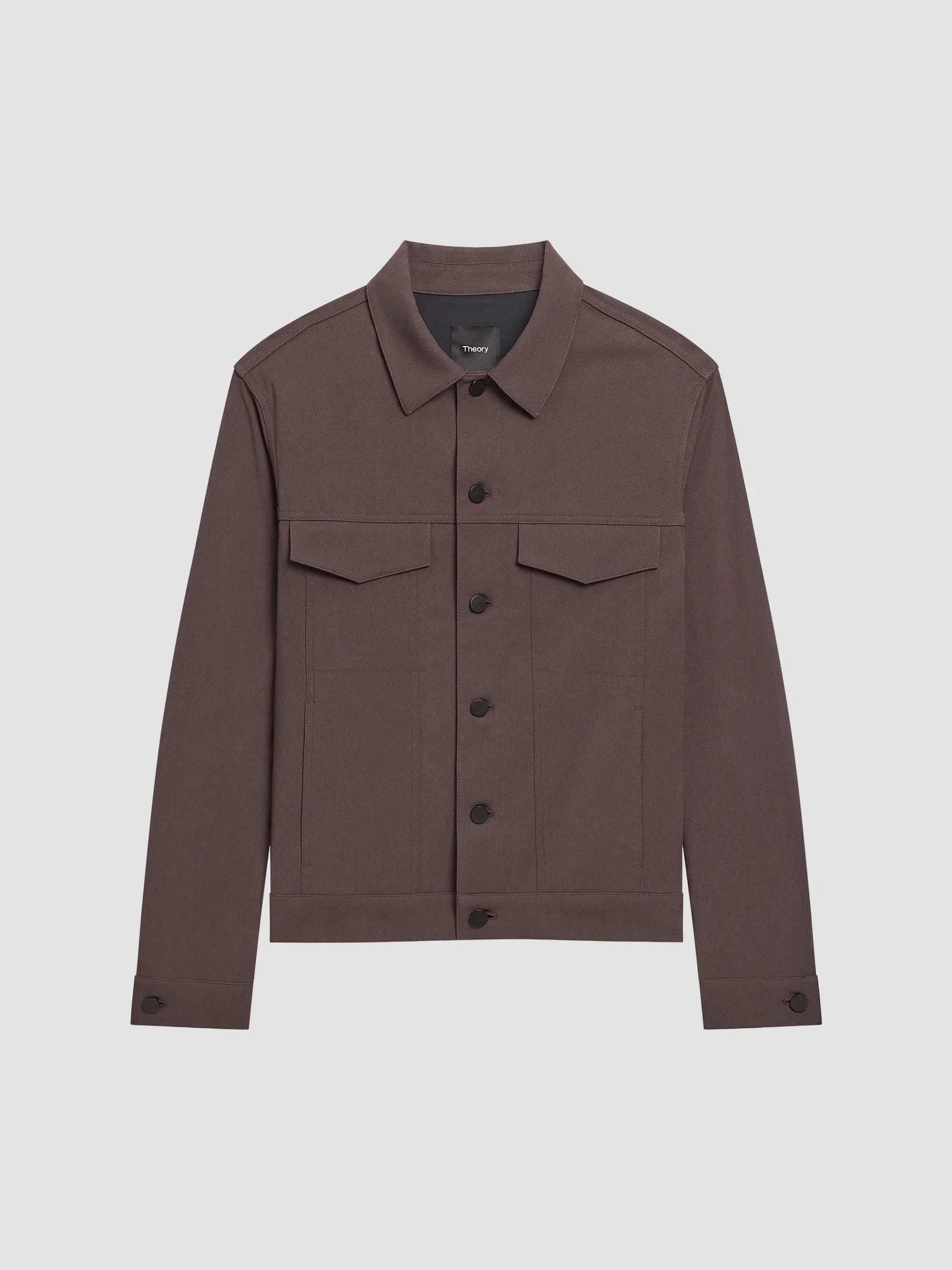 Men's River Neoteric Twill Trucker Jacket - Classic Brown - 1