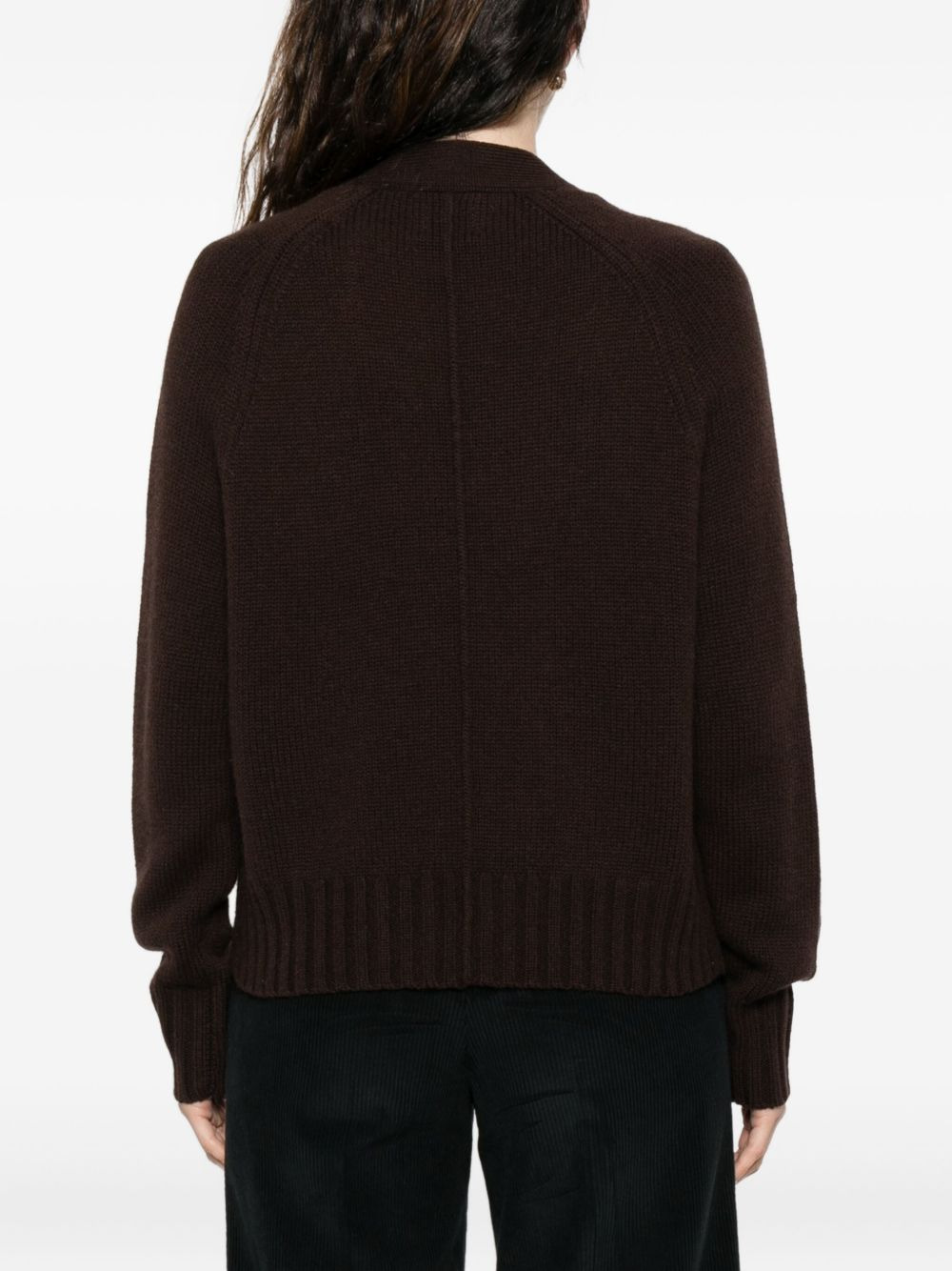 V-neck cardigan - 4