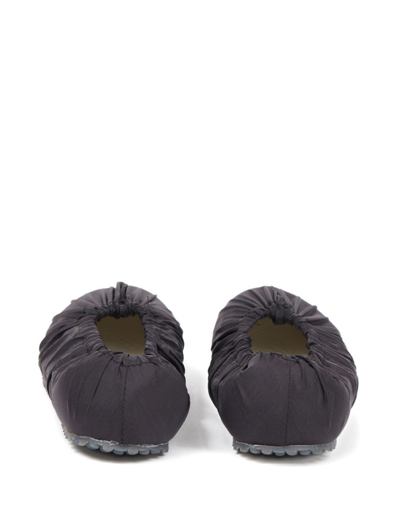 Maison Margiela gathered ballet flats outlook