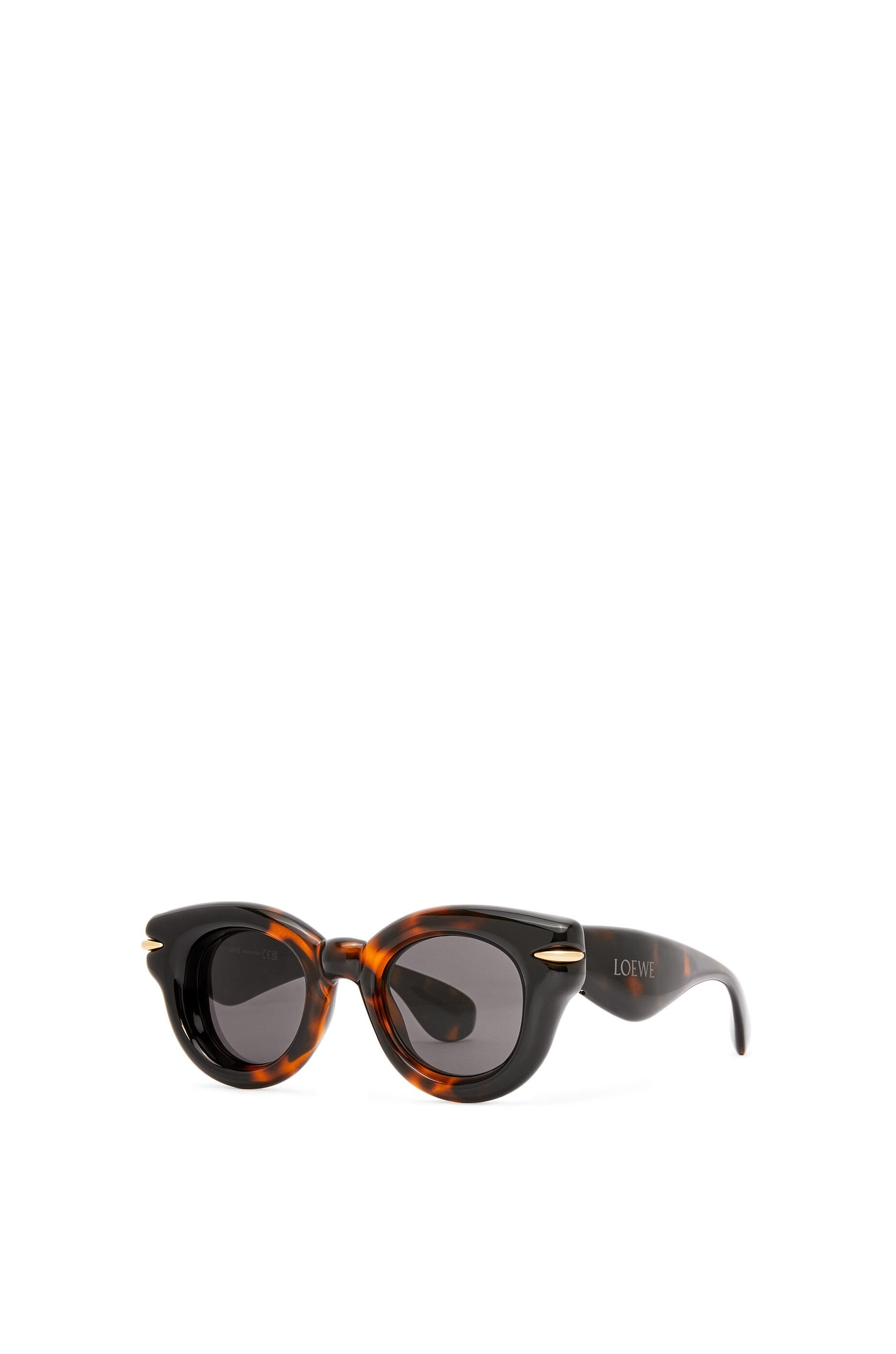 Inflated round sunglasses in nylon - 2