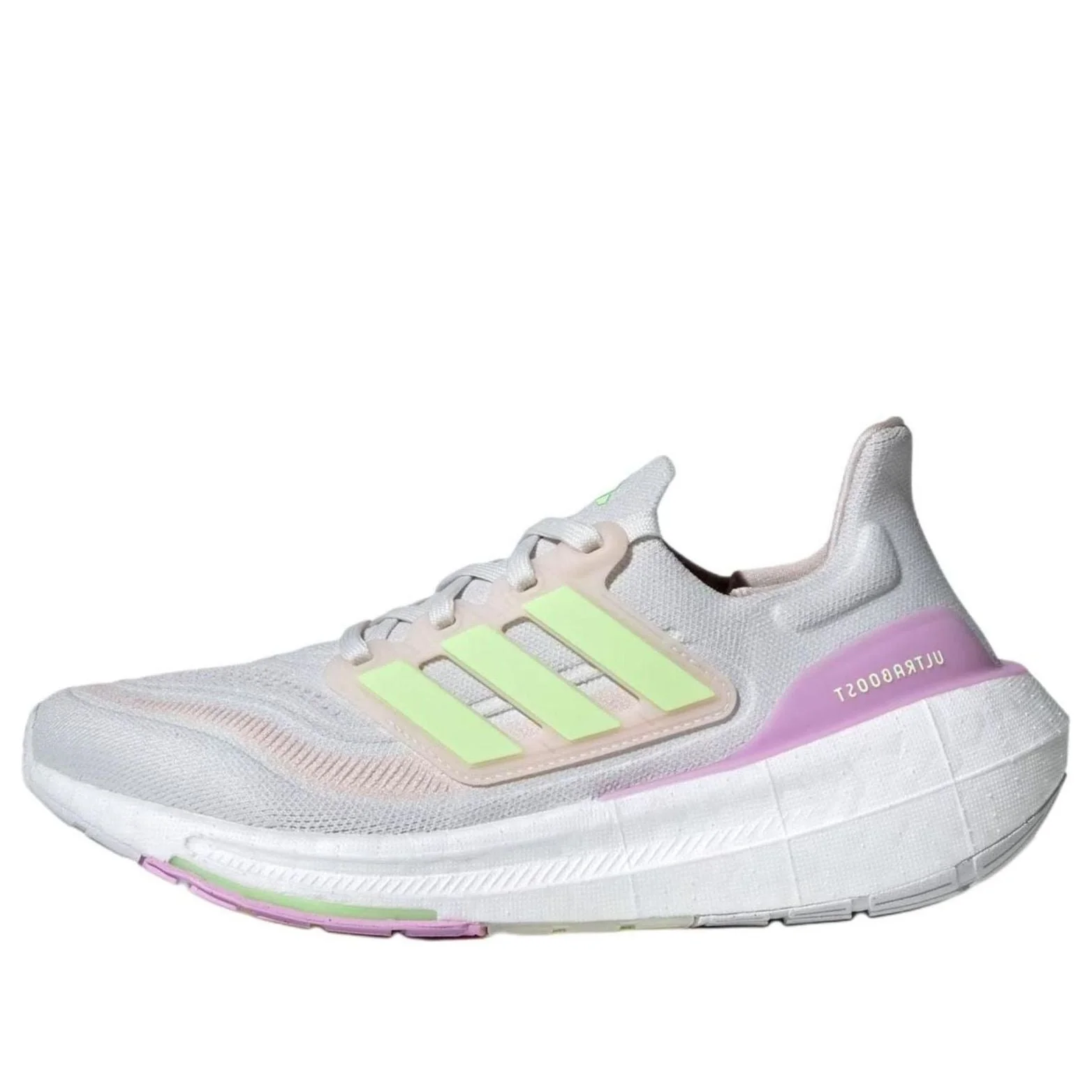 (WMNS) adidas Ultraboost Light 'White Green Lilac' IE3337 - 1