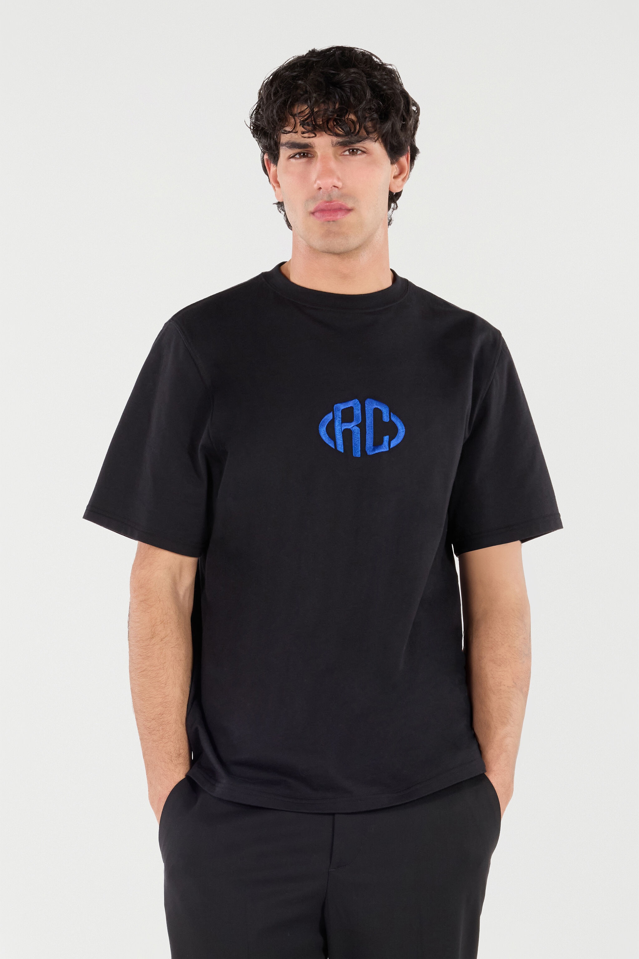 Cotton T-Shirt with Monogram - 3