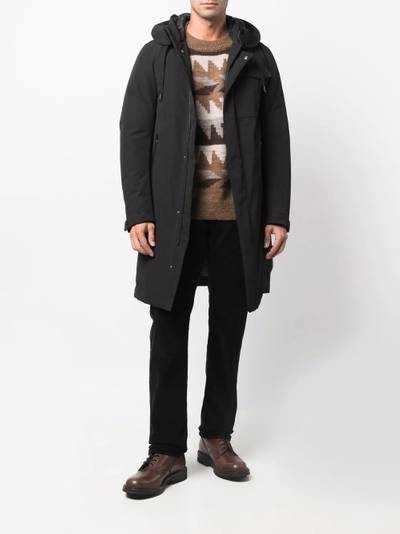 Herno padded hooded parka coat outlook