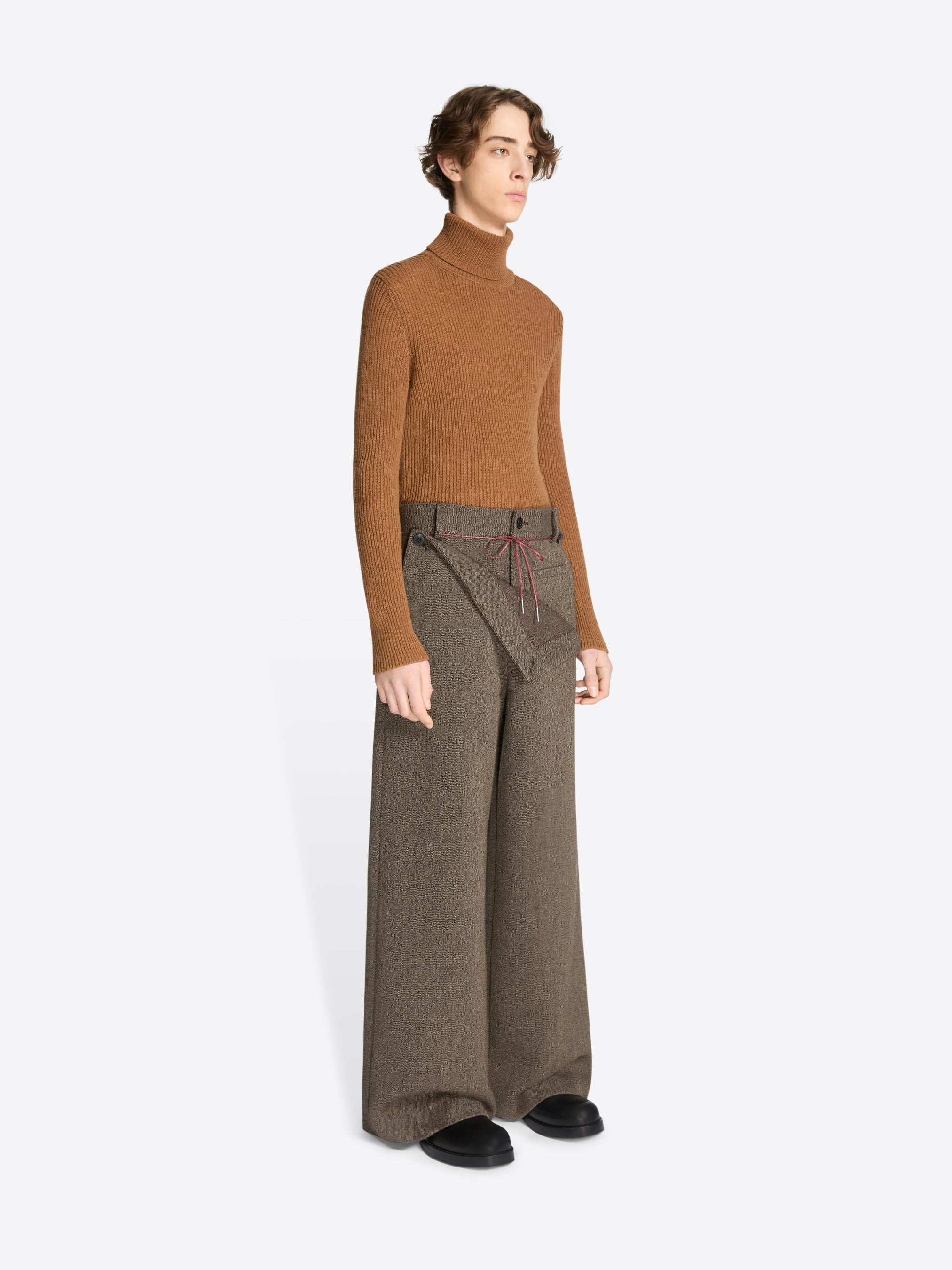 WOOL SAILOR PANTS - 3