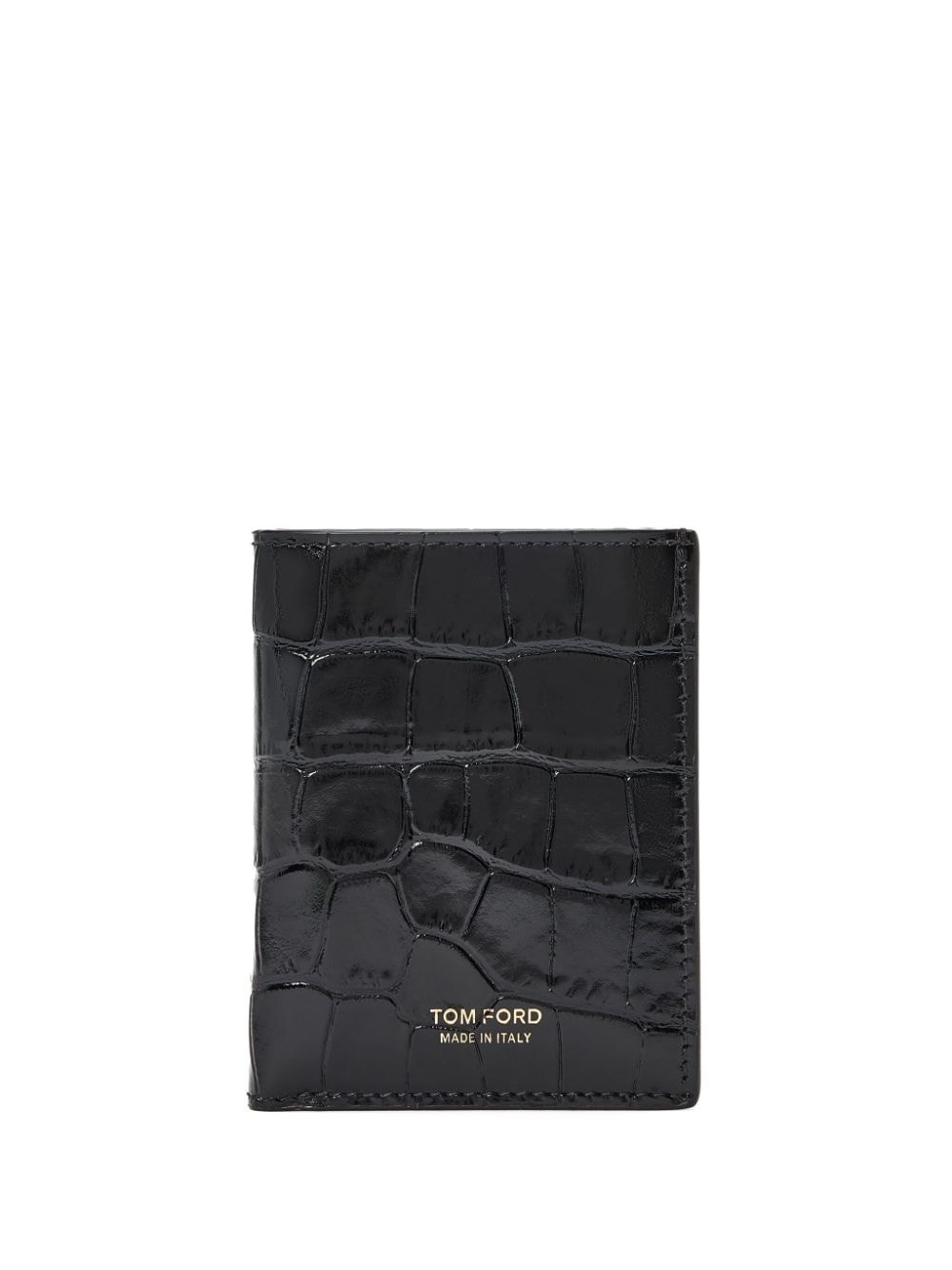 bi-fold leather cardholder - 1