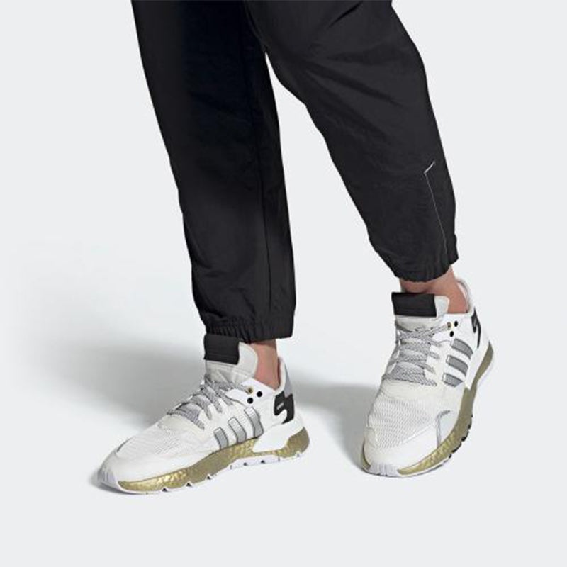 adidas Nite Jogger 'White Gold Metallic' FW6147 - 7