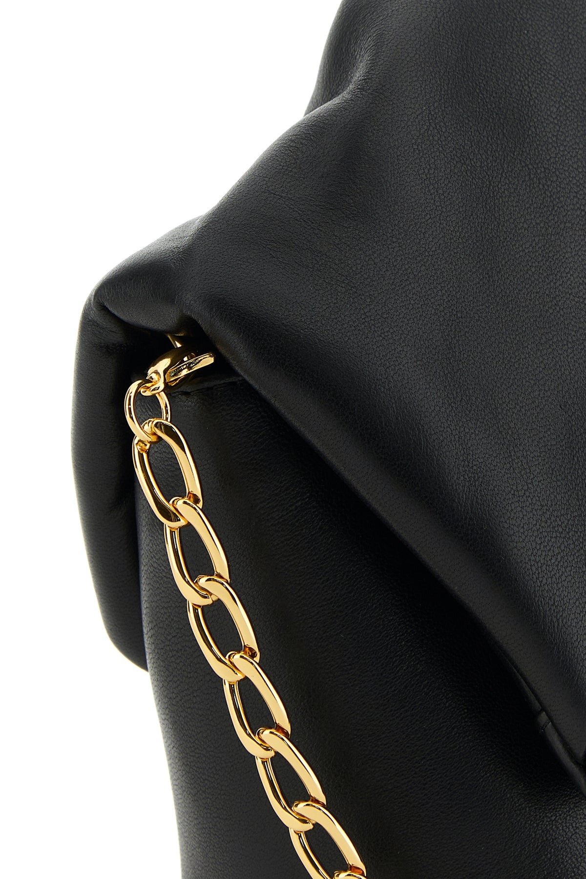 Black nappa leather midi Twister handbag - 4
