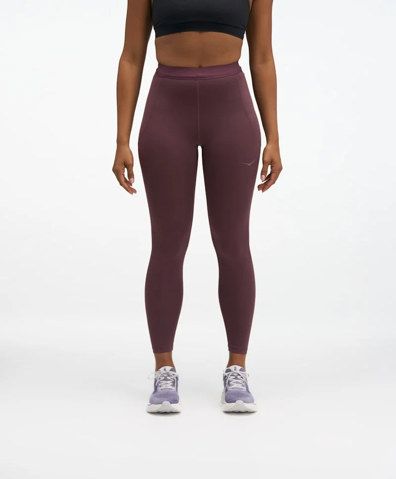 Women's Novafly Run Tights 25" in Deep Mauve - 1