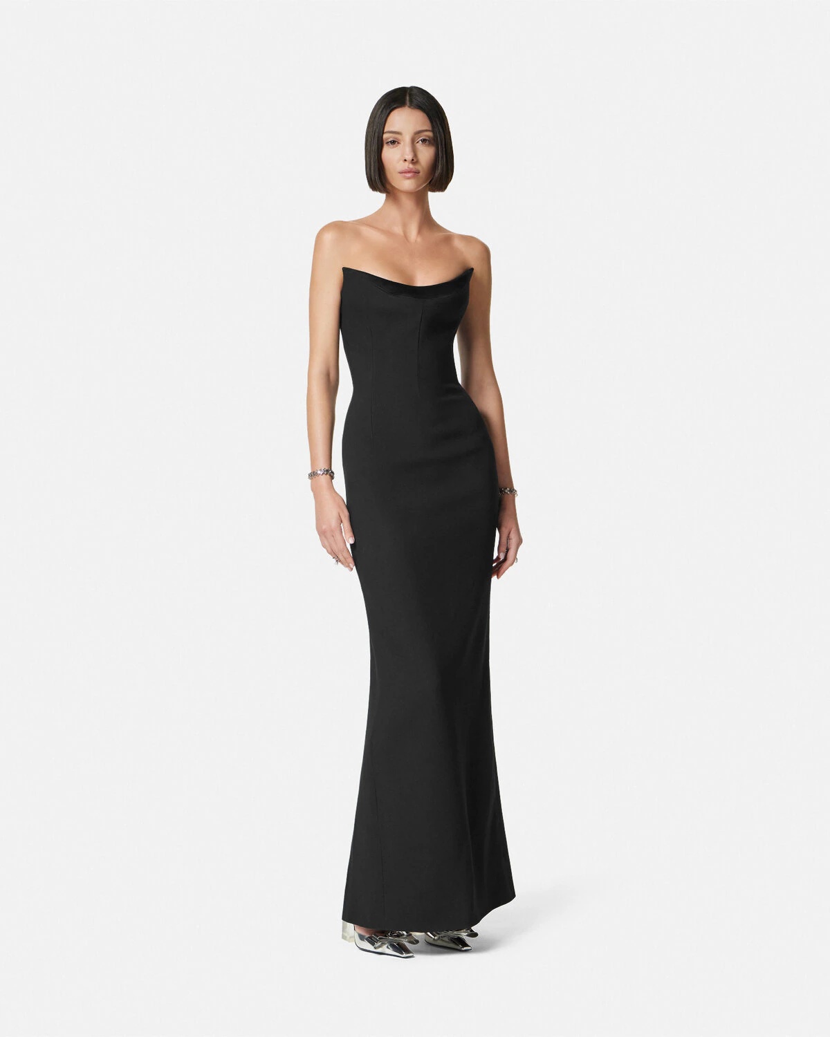 Sculptural Column Gown - 2