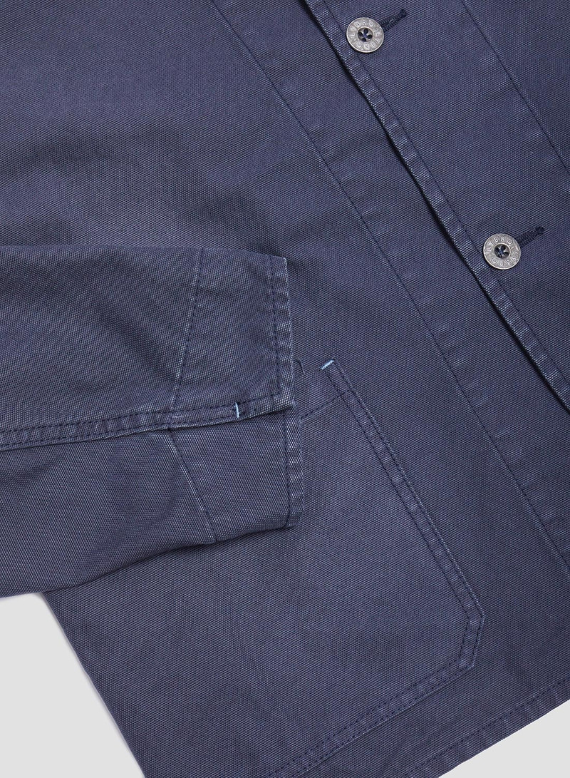 Navvie Blazer Canvas in Black Navy 7