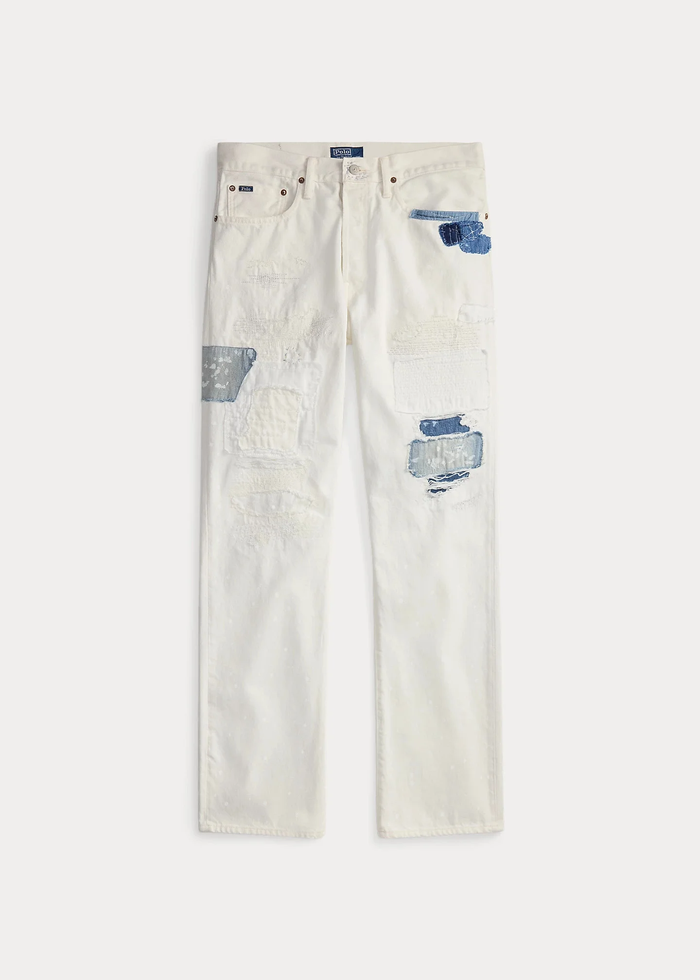 Heritage Straight Distressed Jean - 1