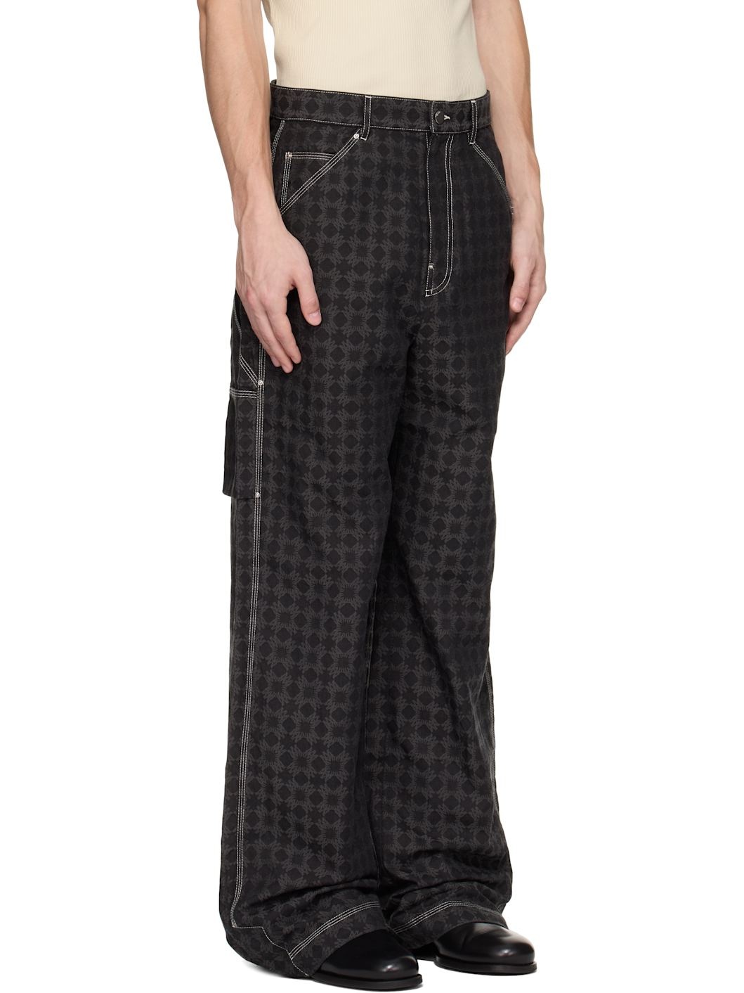 Black MA Quad Work Trousers - 2