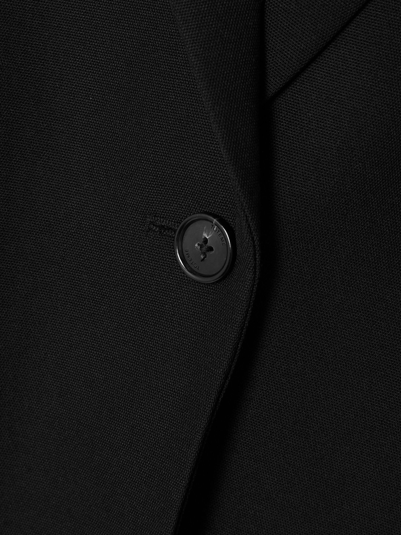 Garderob oversized recycled grain de poudre blazer Black - 6