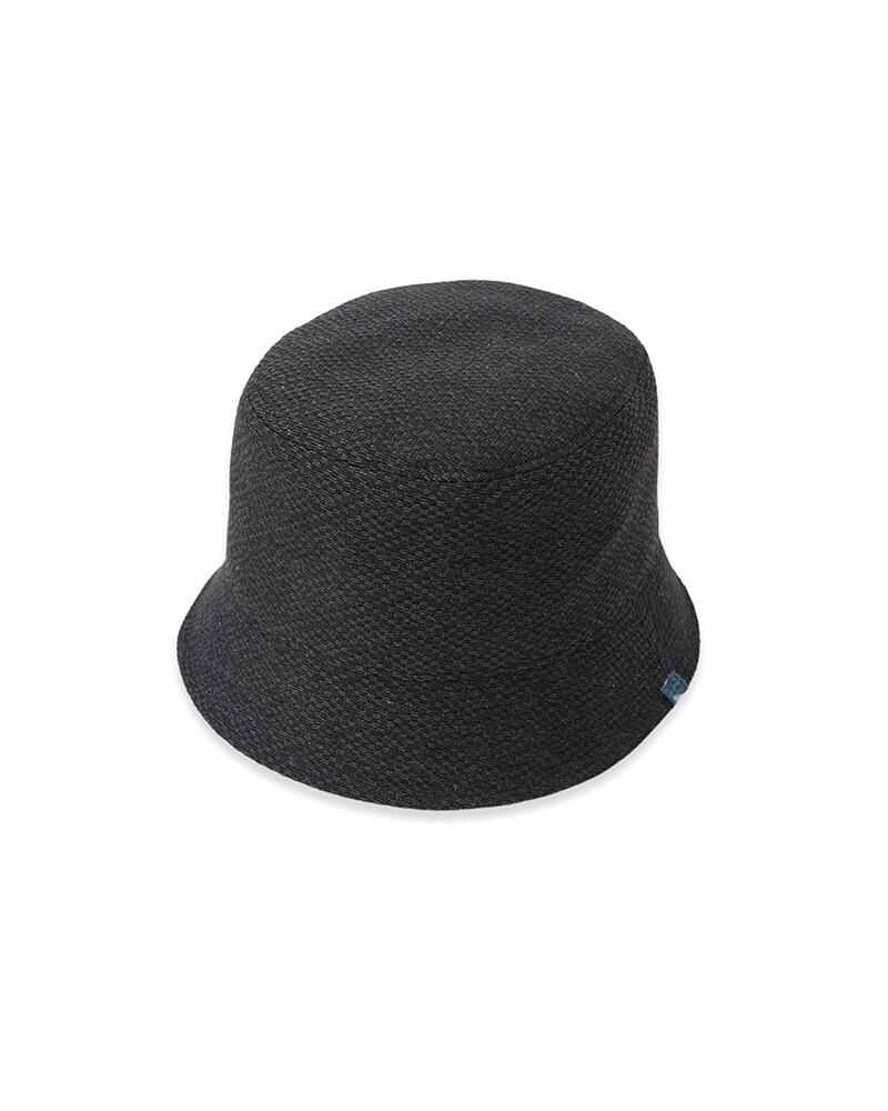 DOME BUCKET HAT BLACK - 1