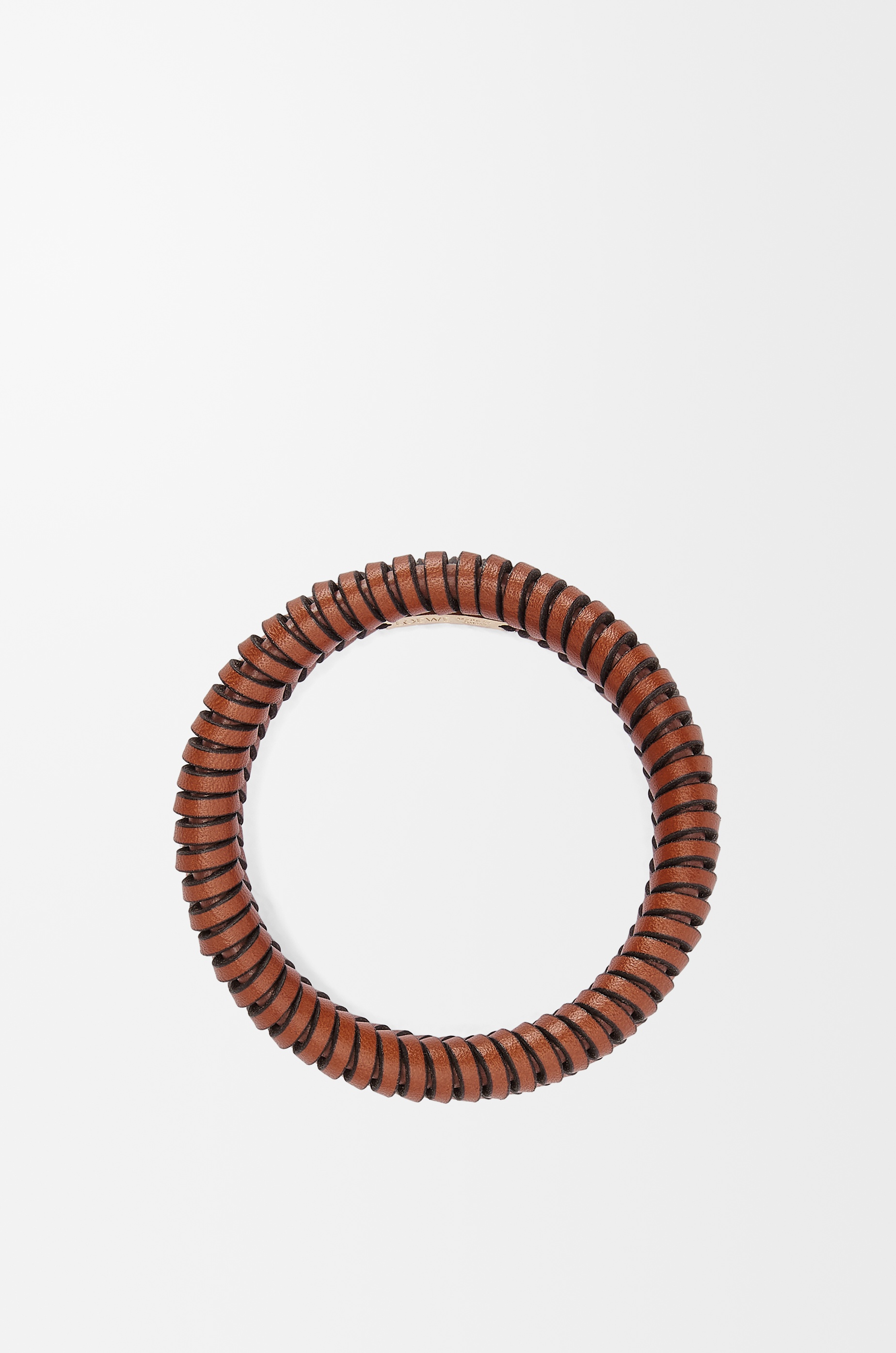Interlock bangle in classic calfskin - 2
