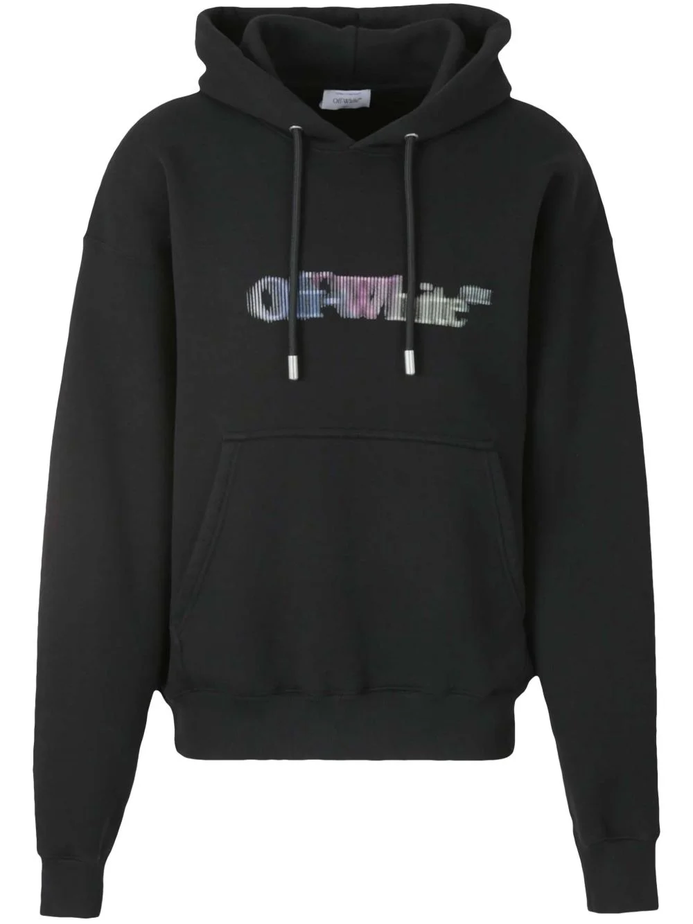logo-print hoodie - 1