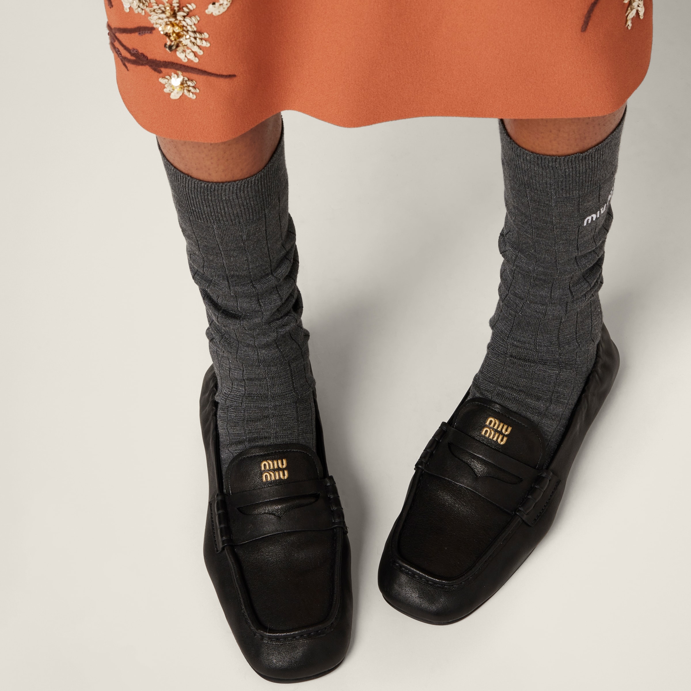 Nappa leather loafers - 5
