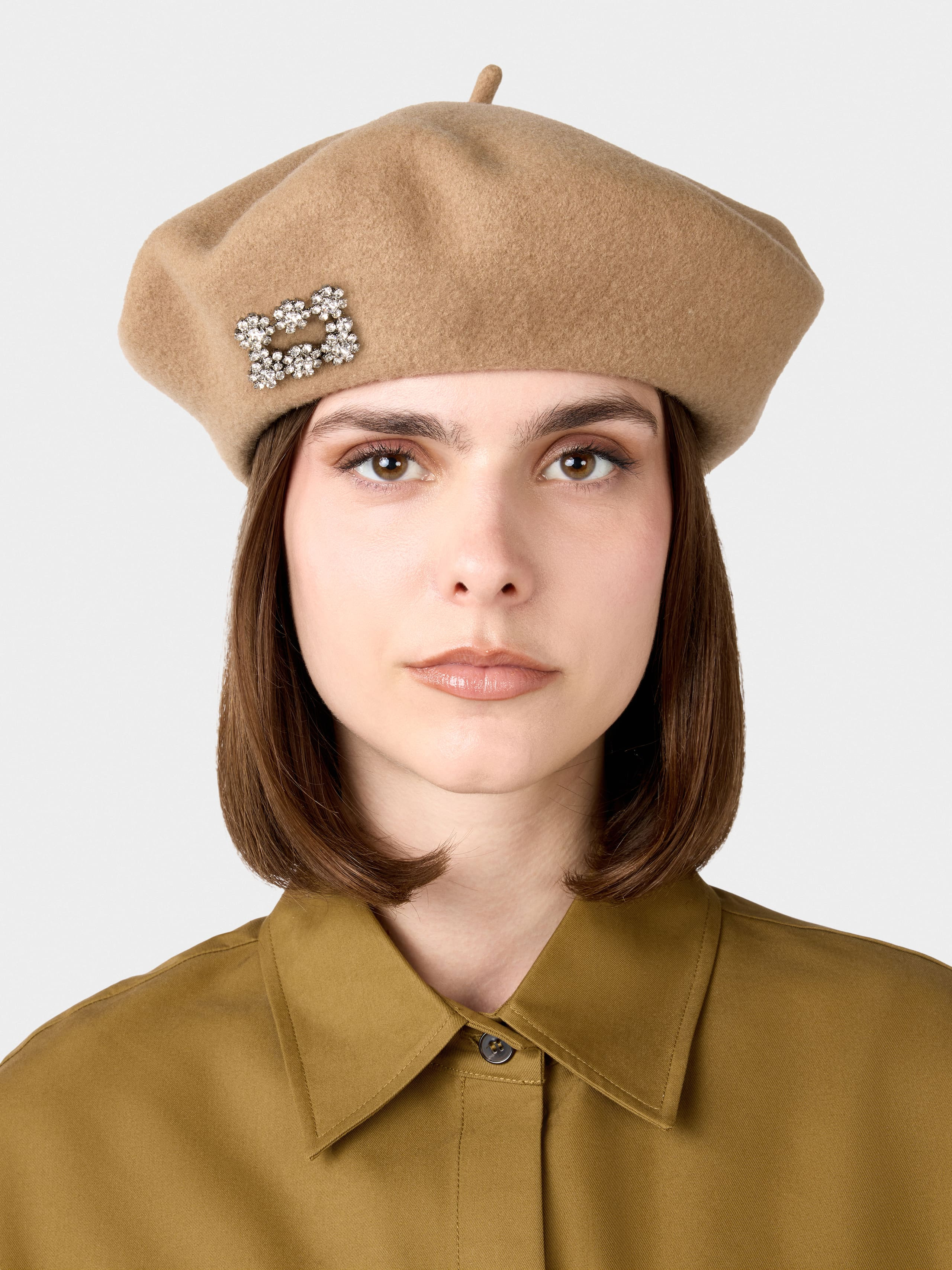 Efflorescence Beret in wool - 7