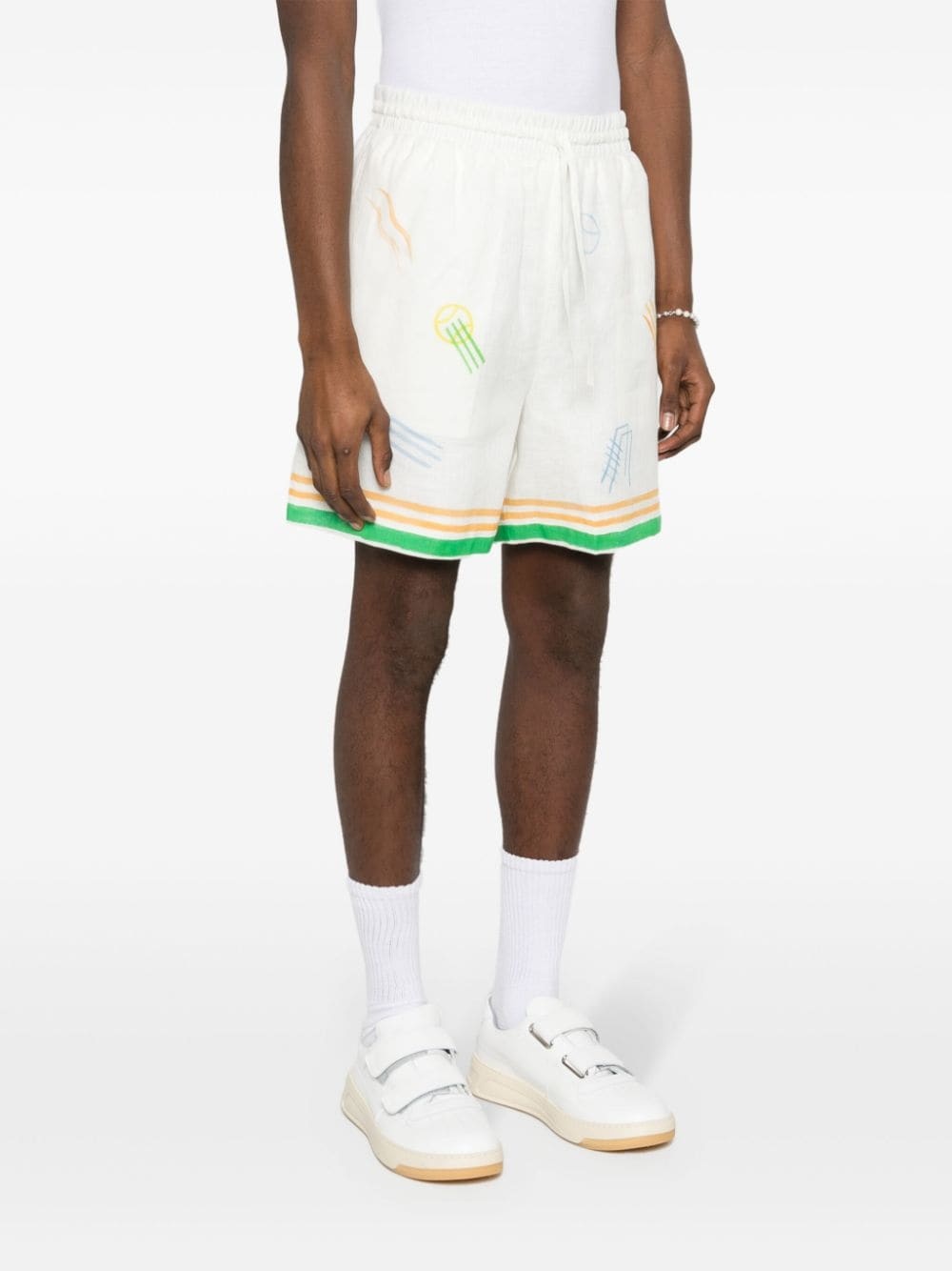 Le Jeu linen shorts - 3