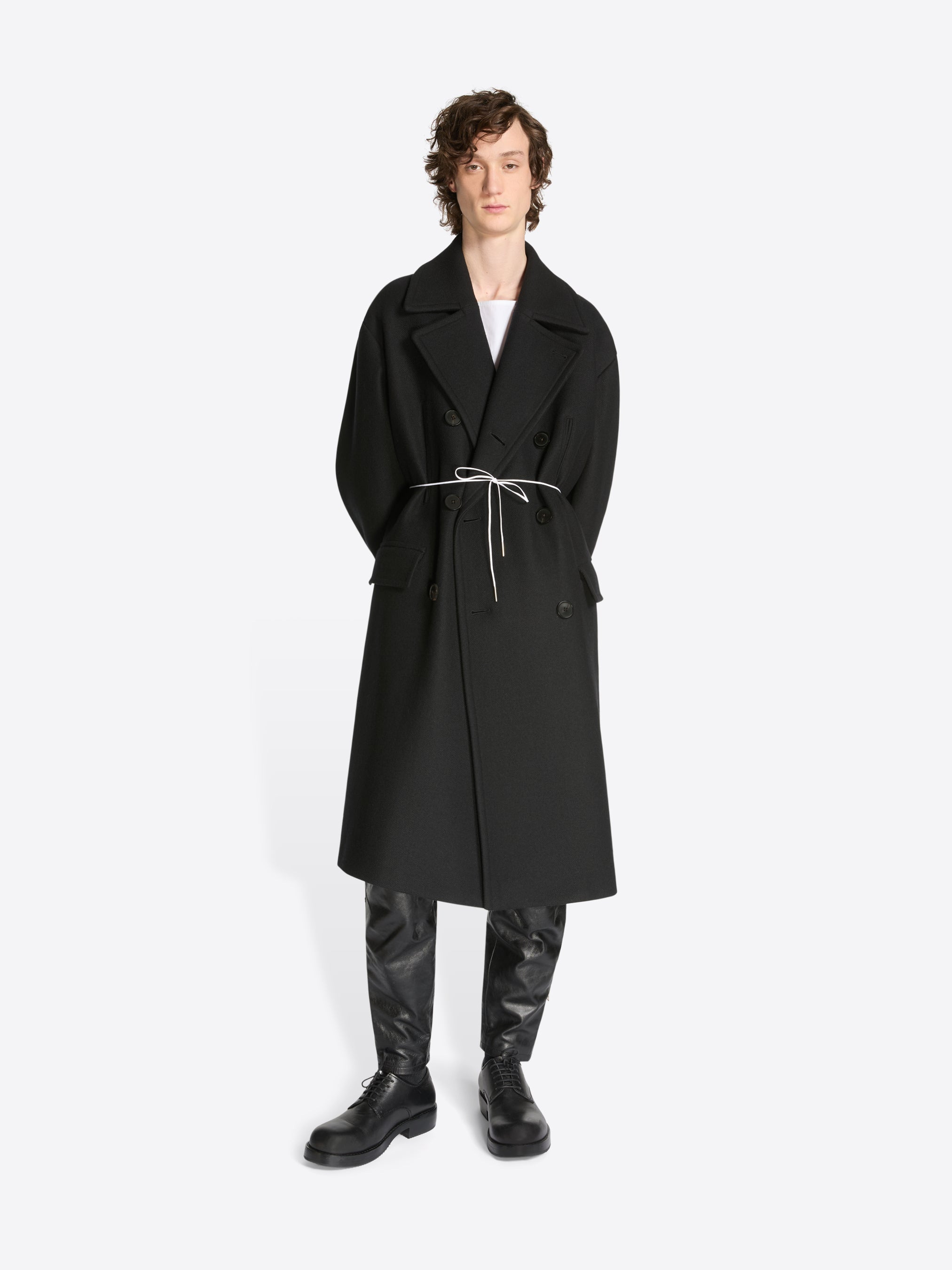WOOL CABAN COAT - 5