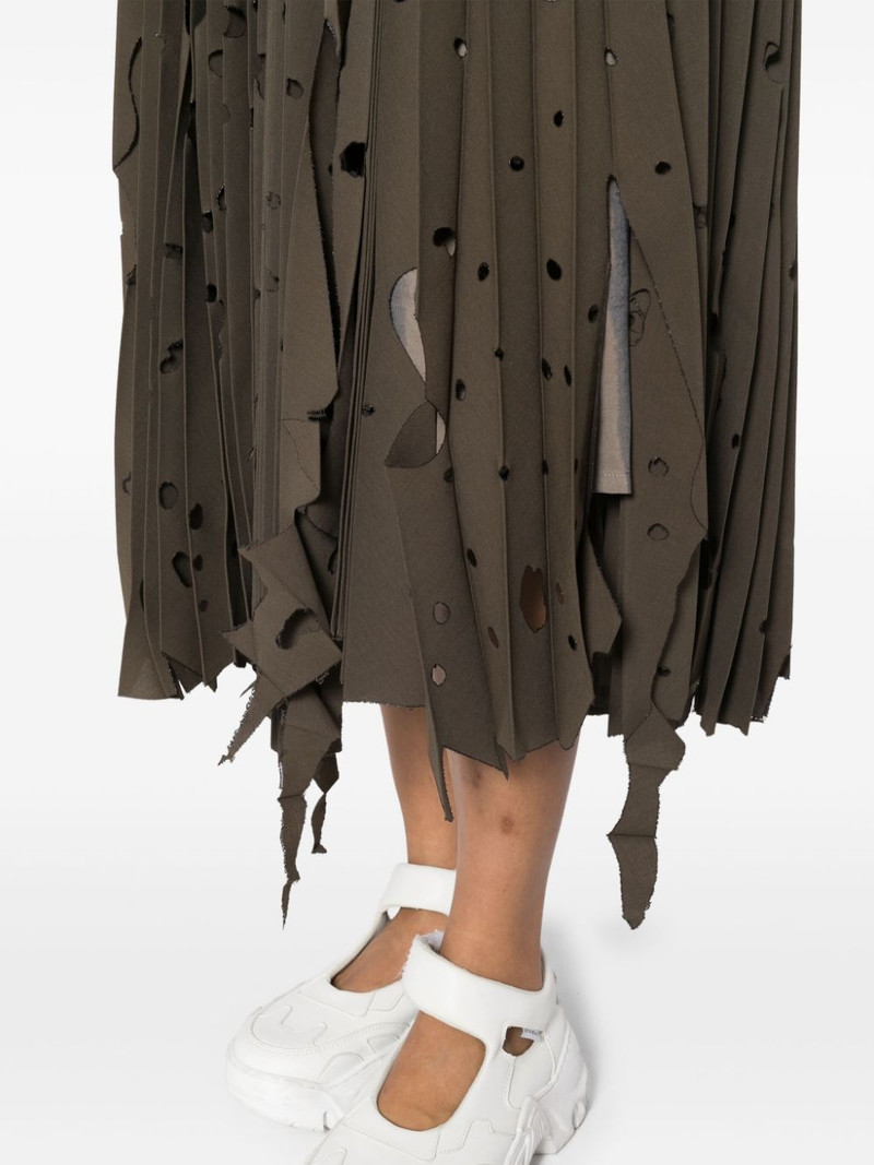 cutout pleated skirt 5