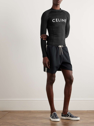 CELINE Surf Logo-Print Stretch-Jersey T-Shirt outlook