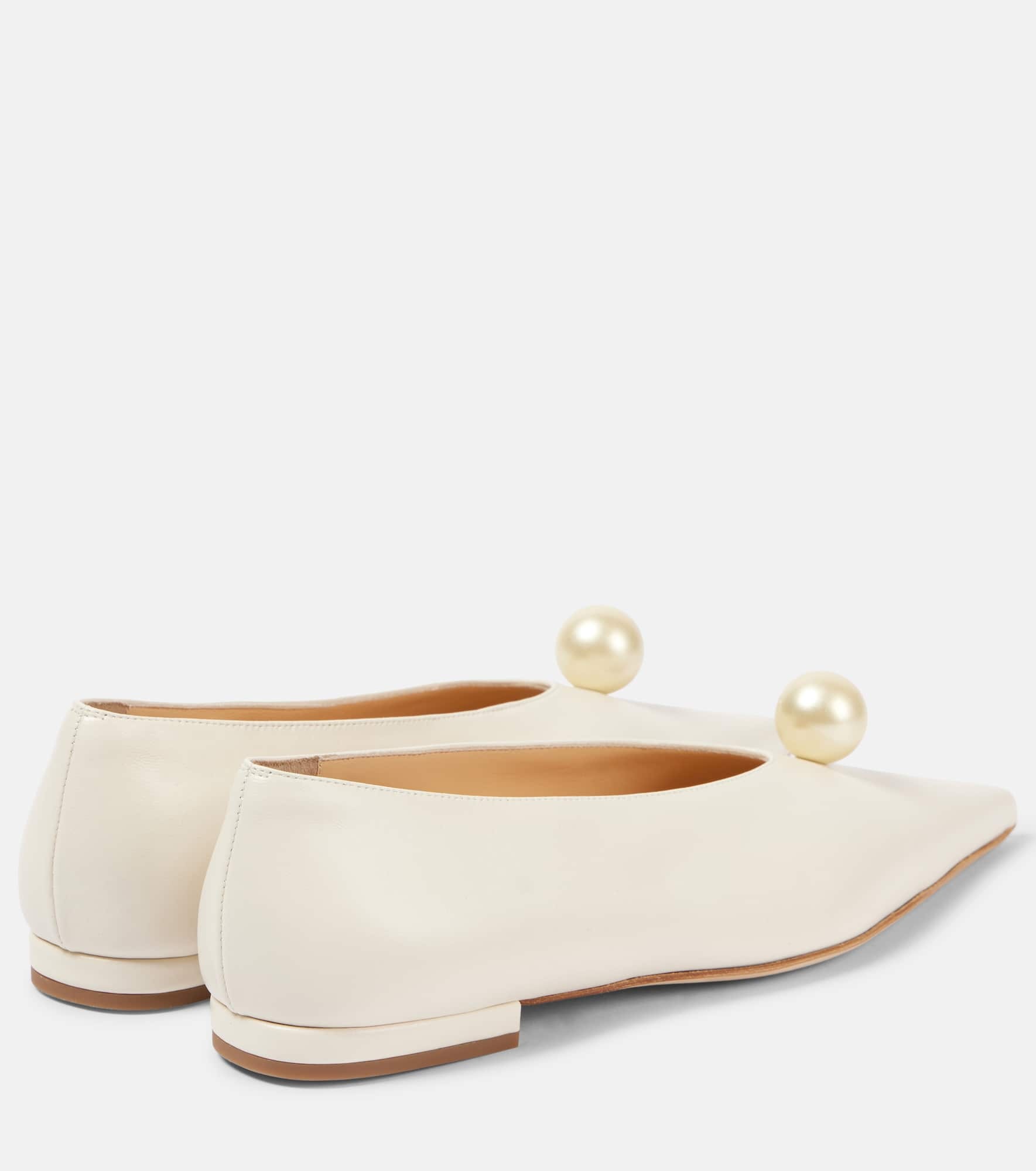 Leather ballet flats - 2