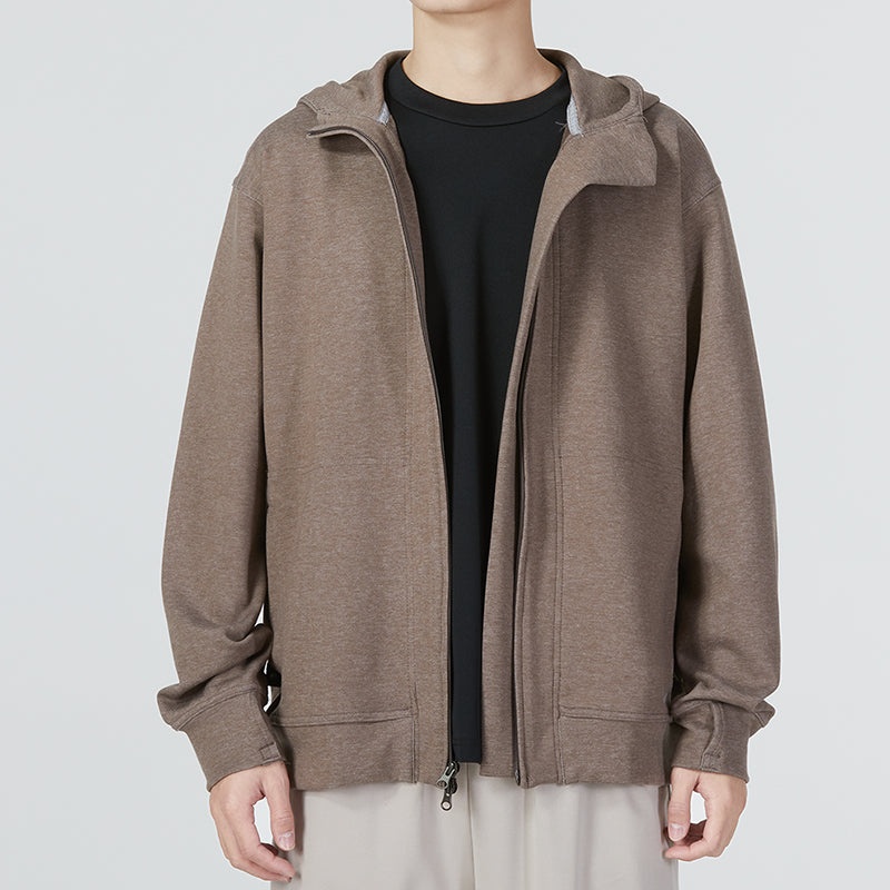 Nike M Ny Flc Hd Fz Restore Jacket 'Brown' DQ4877-004 - 3