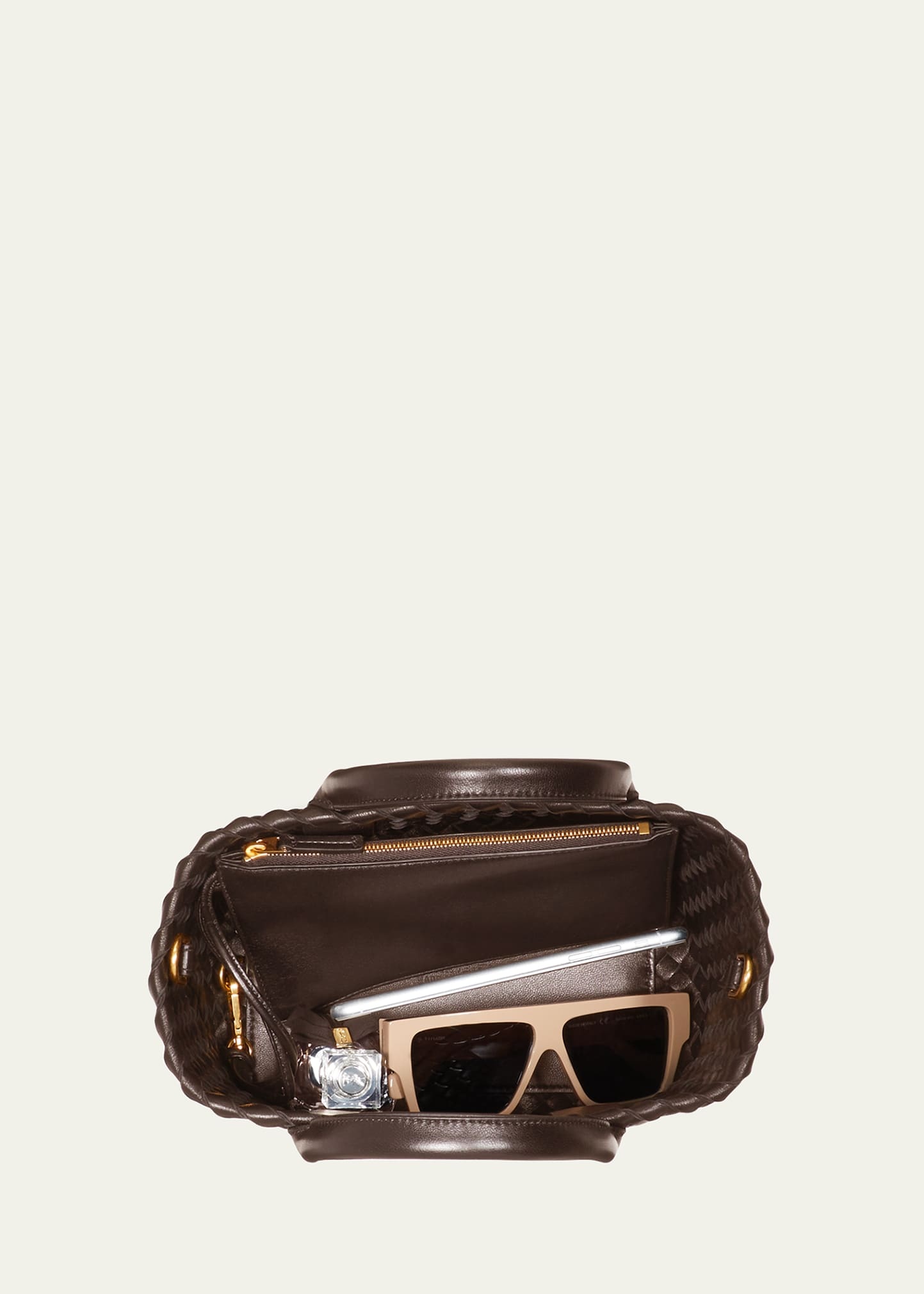 Mini Cabat Lambskin Tote Bag - 5